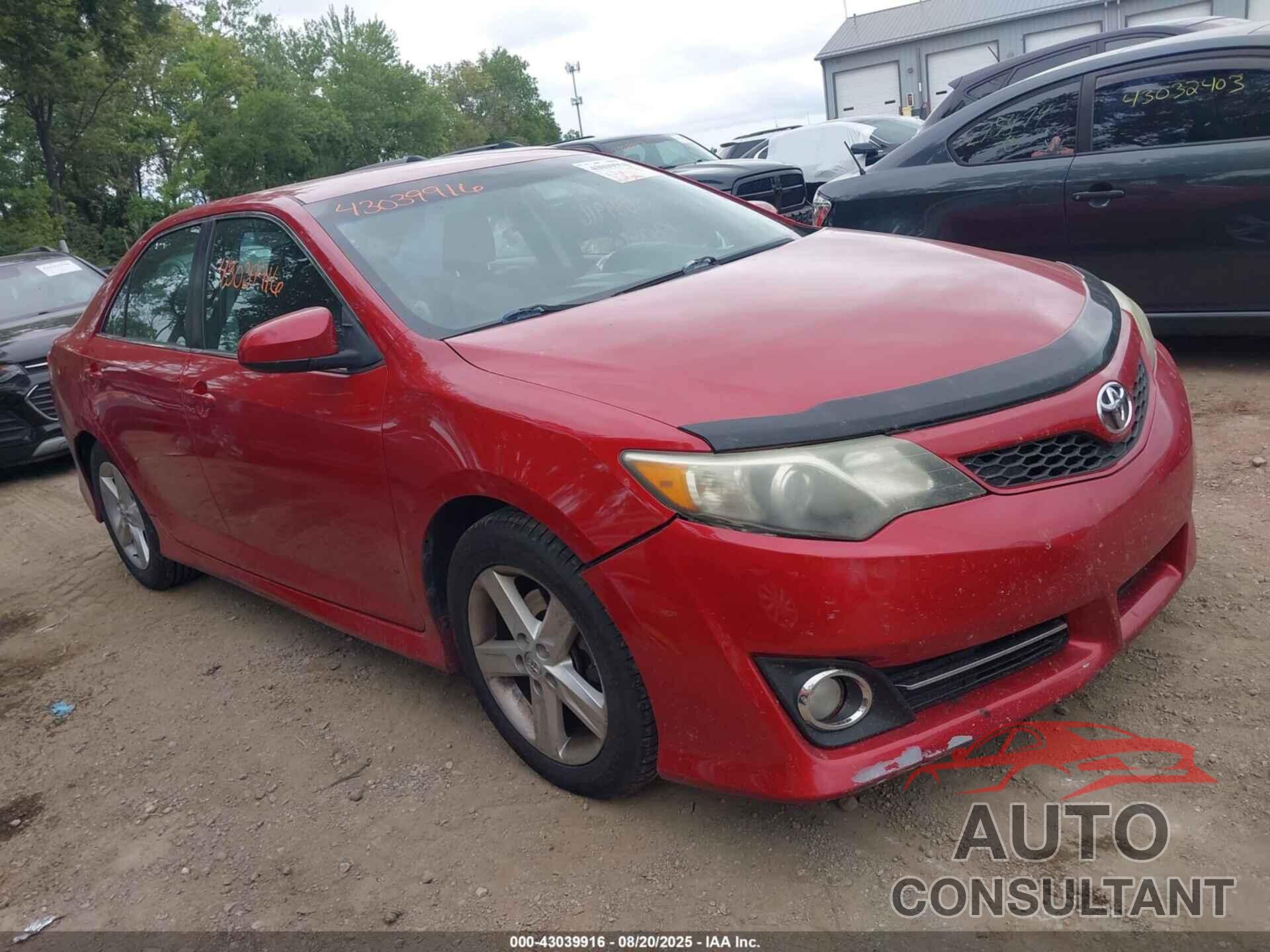 TOYOTA CAMRY 2014 - 4T1BF1FK8EU761313