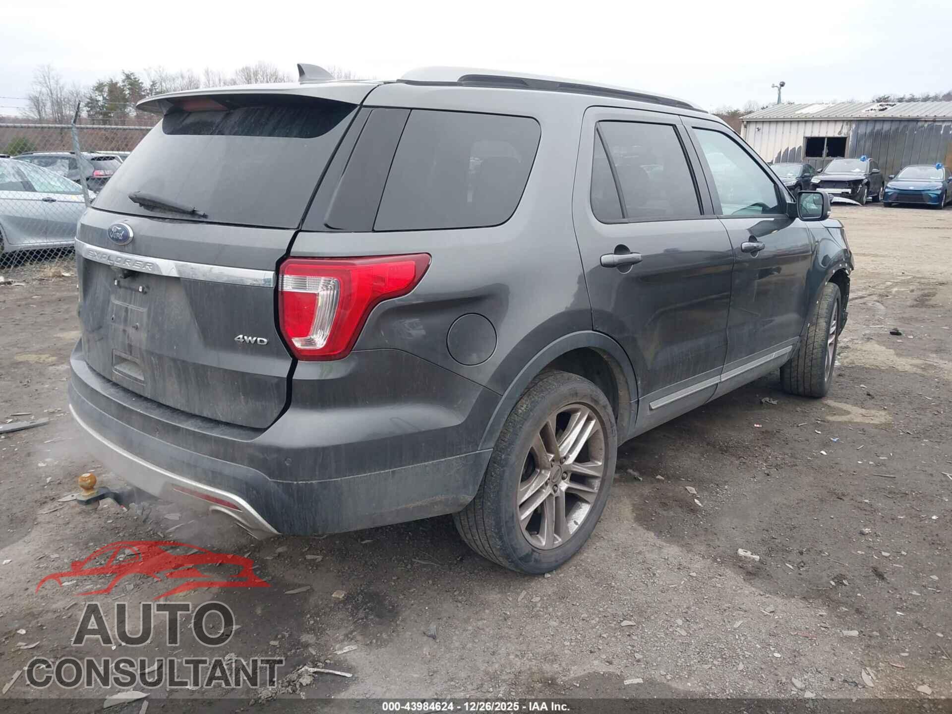 FORD EXPLORER 2017 - 1FM5K8D85HGB86129