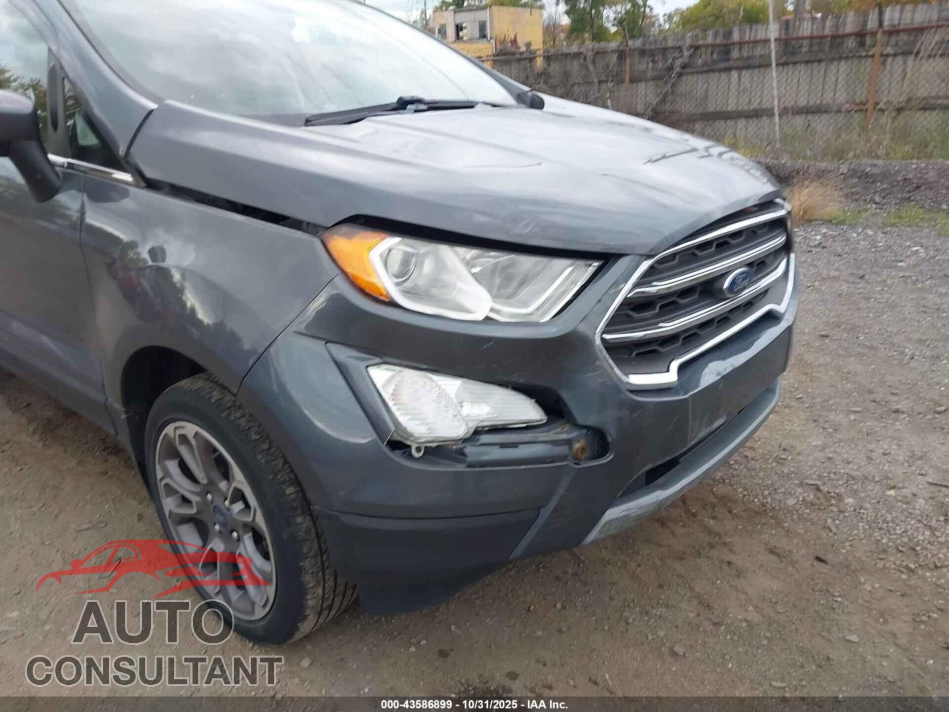 FORD ECOSPORT 2020 - MAJ6S3KL1LC317128