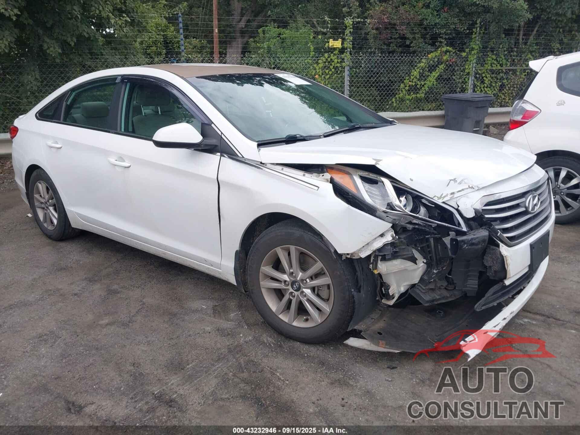 HYUNDAI SONATA 2016 - 5NPE24AF2GH302221