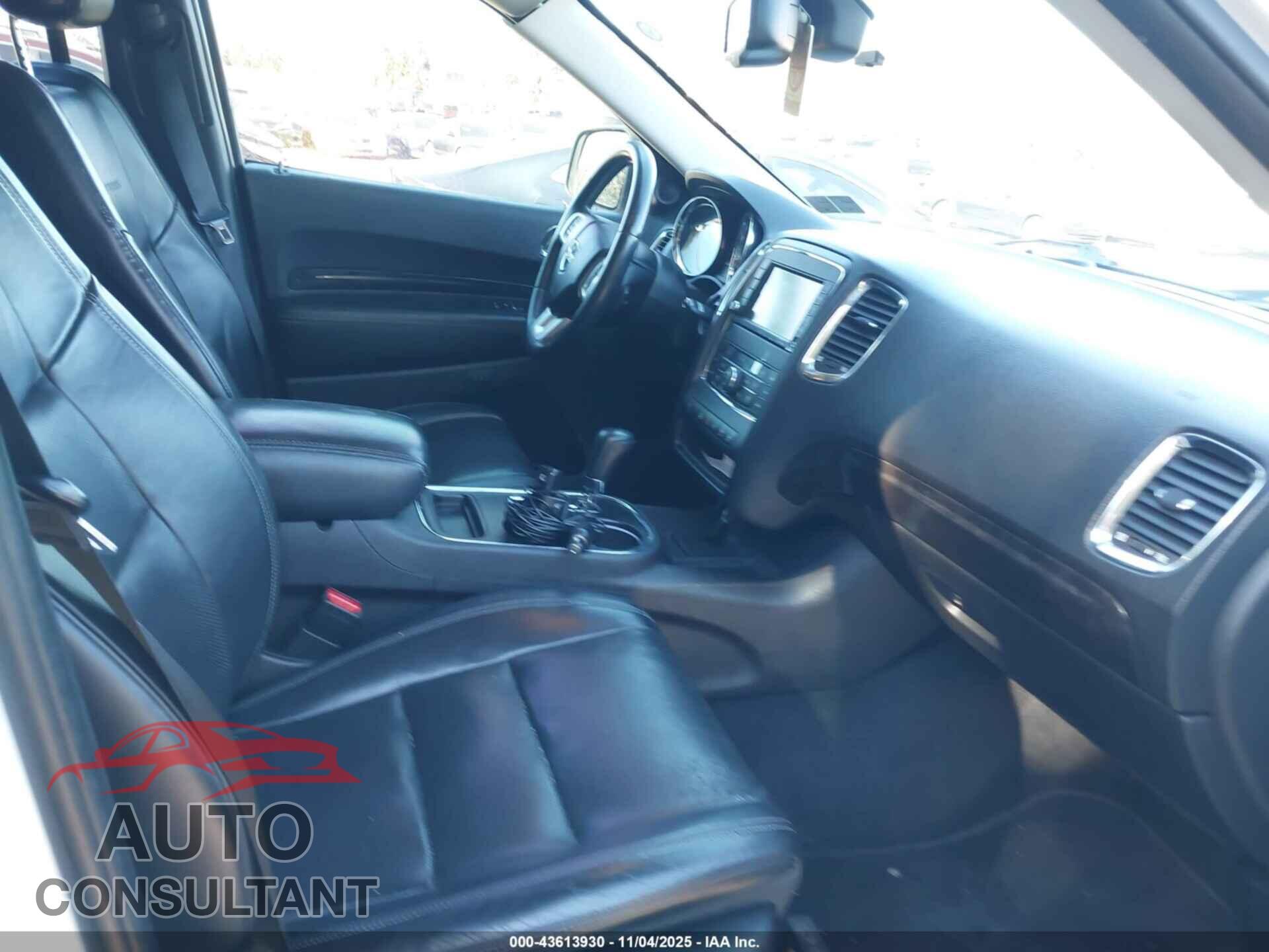 DODGE DURANGO 2012 - 1C4RDJEGXCC293268