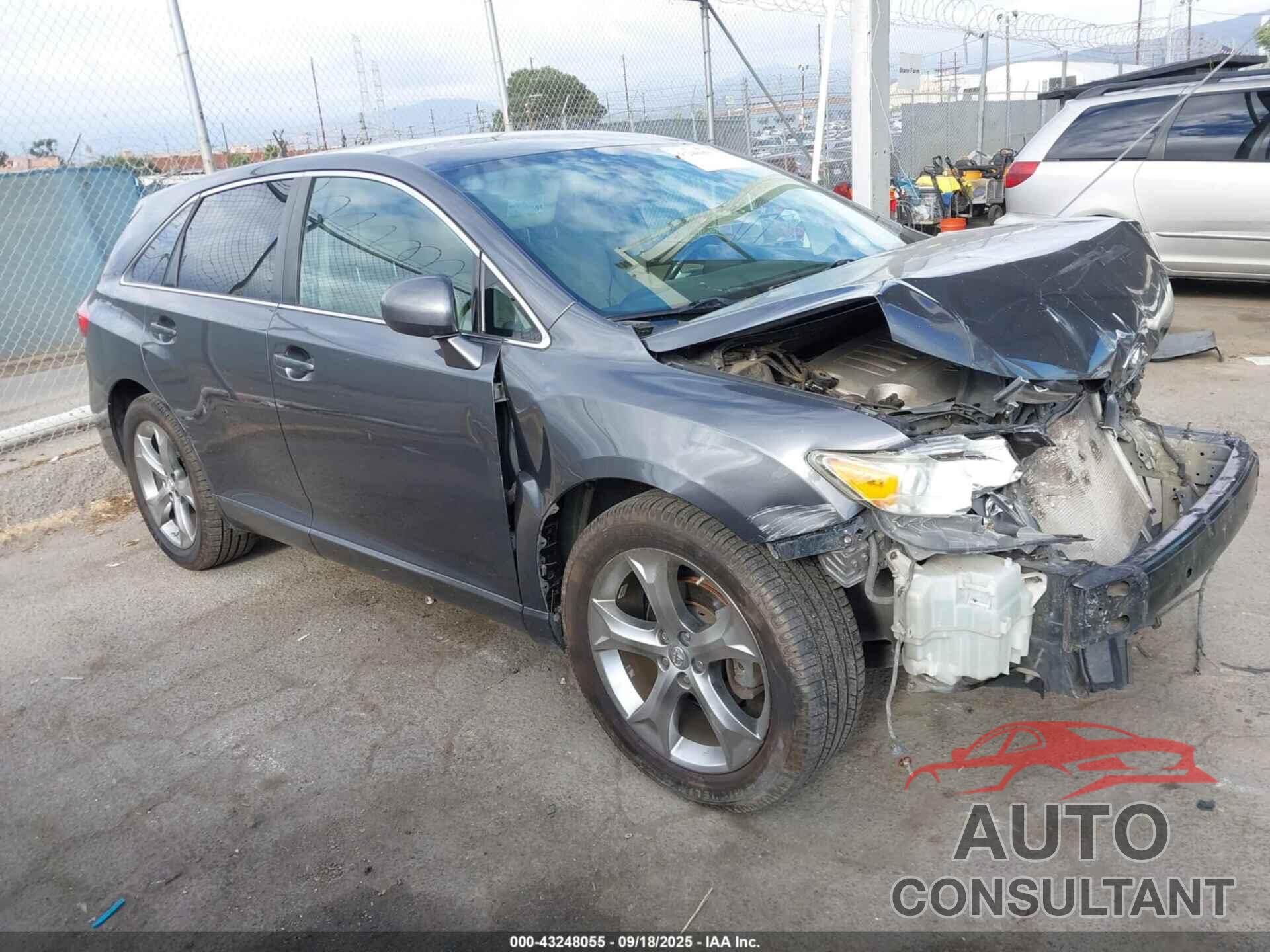 TOYOTA VENZA 2011 - 4T3ZK3BB6BU041457
