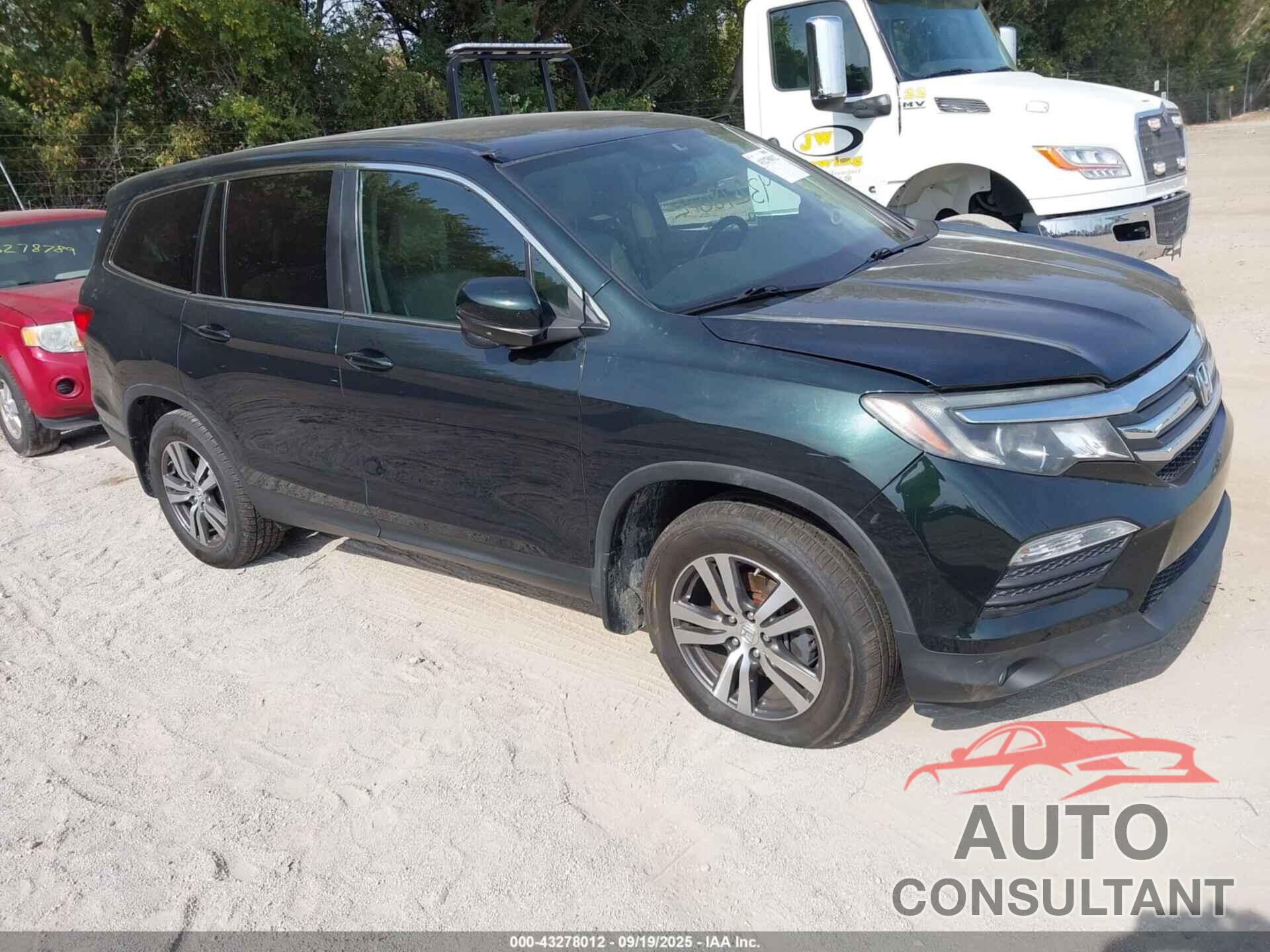 HONDA PILOT 2016 - 5FNYF6H81GB027850