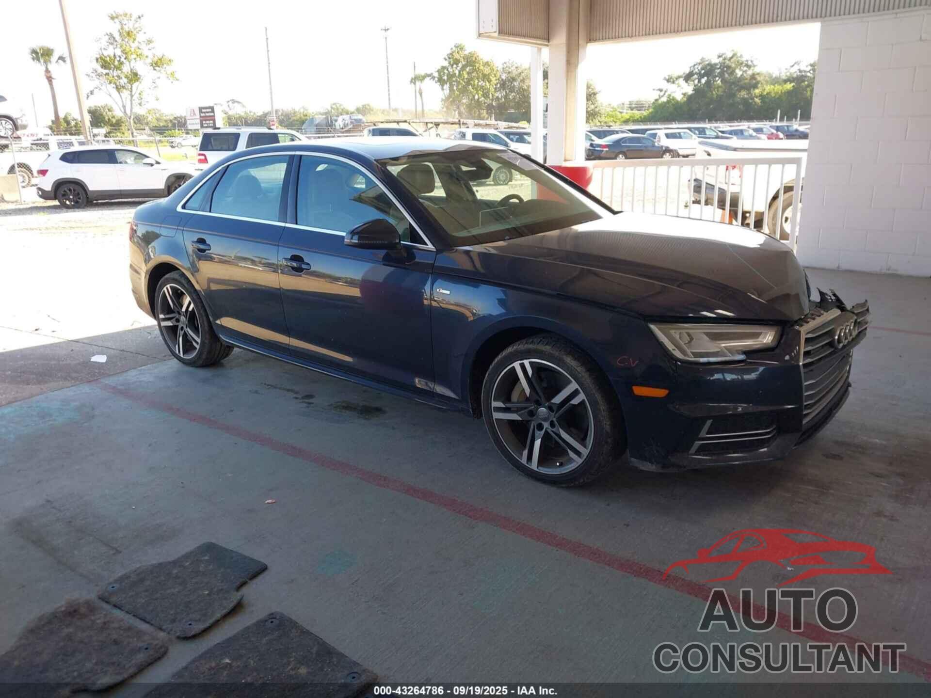 AUDI A4 2018 - WAUENAF46JN017247