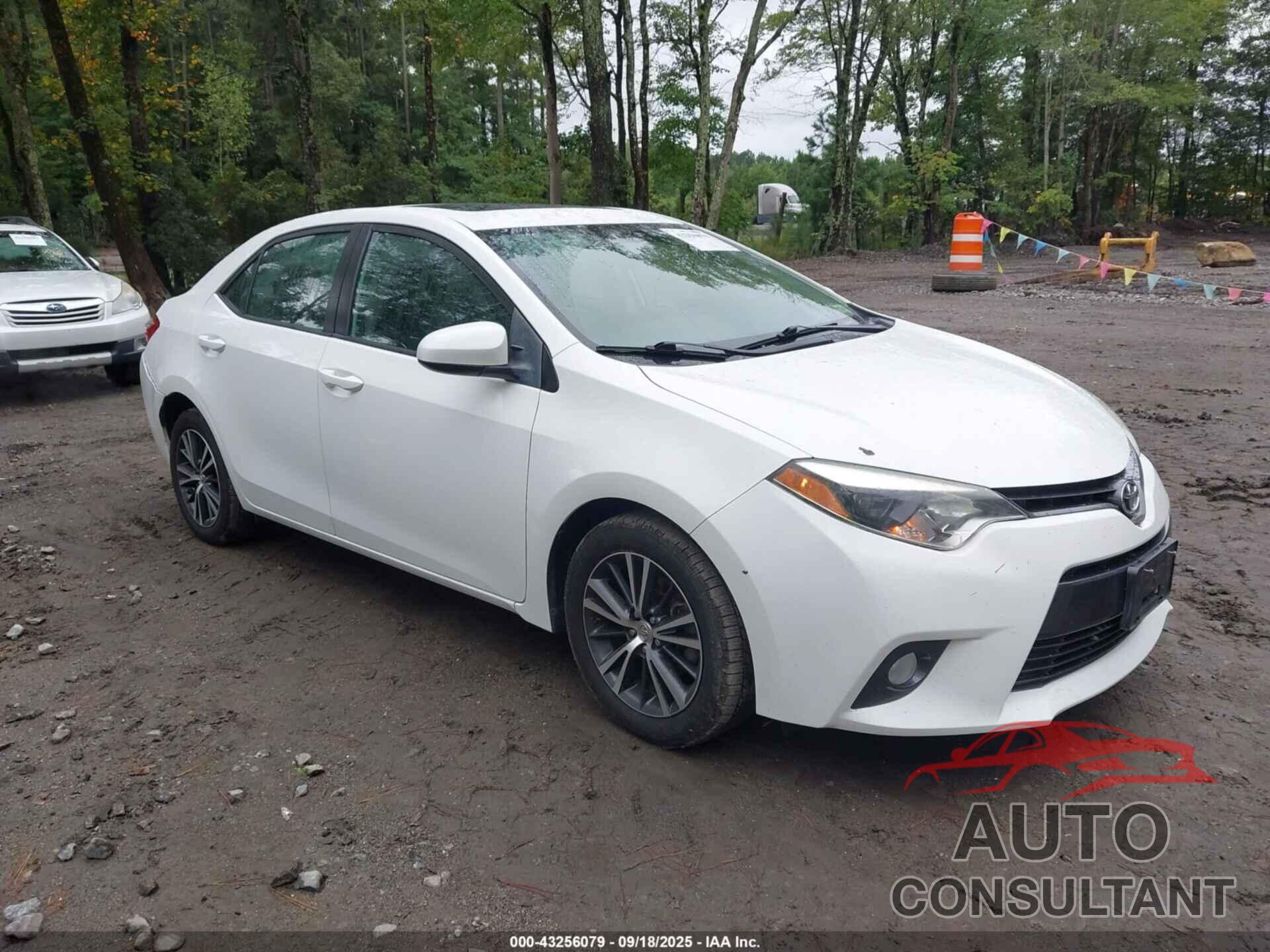 TOYOTA COROLLA 2016 - 2T1BURHE5GC720752
