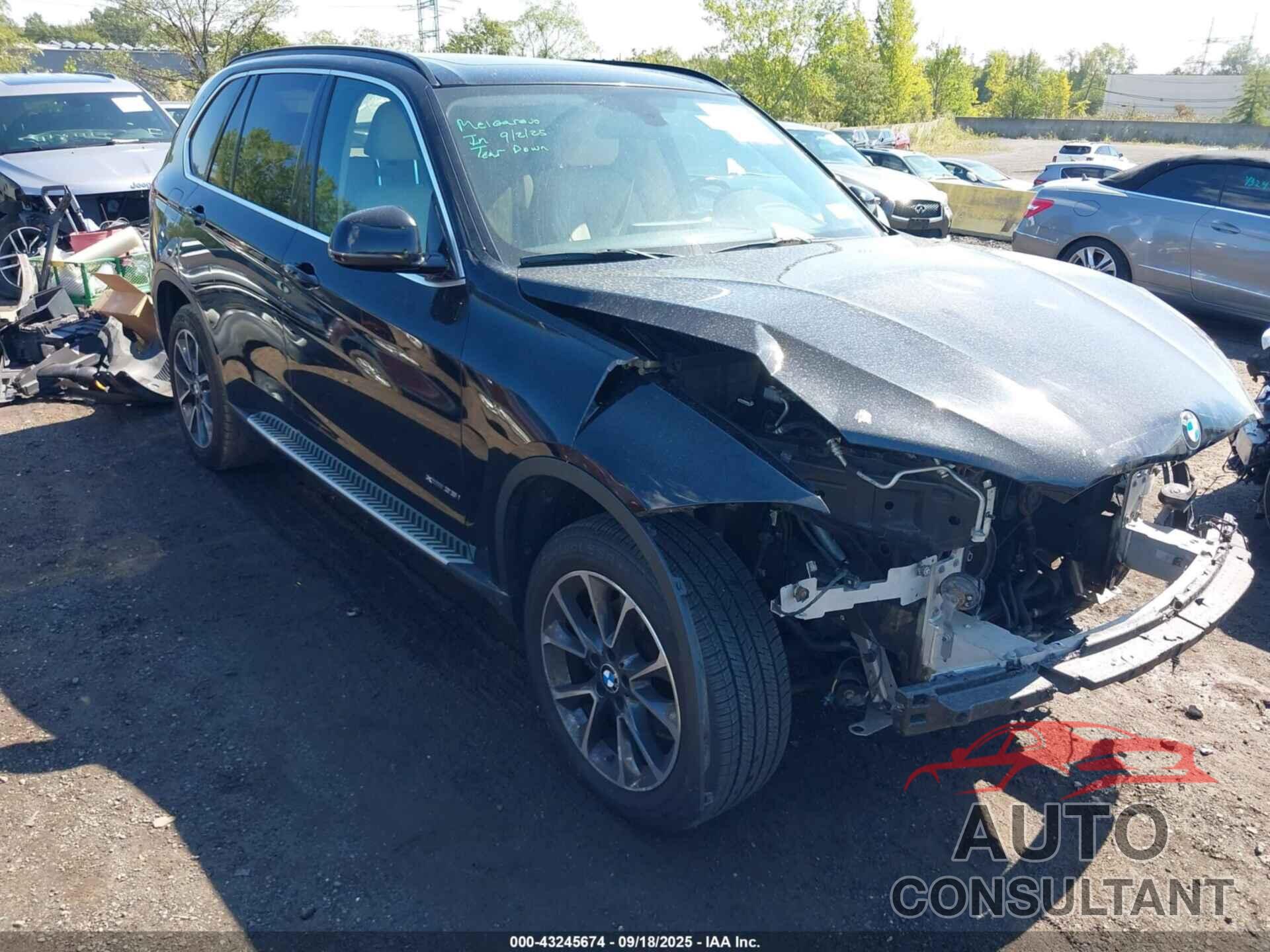 BMW X5 2015 - 5UXKR0C53F0K71342