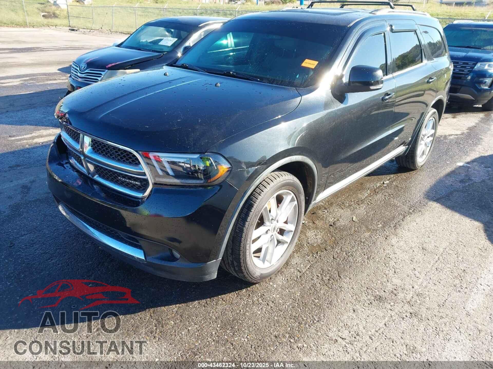 DODGE DURANGO 2012 - 1C4RDJDGXCC110825