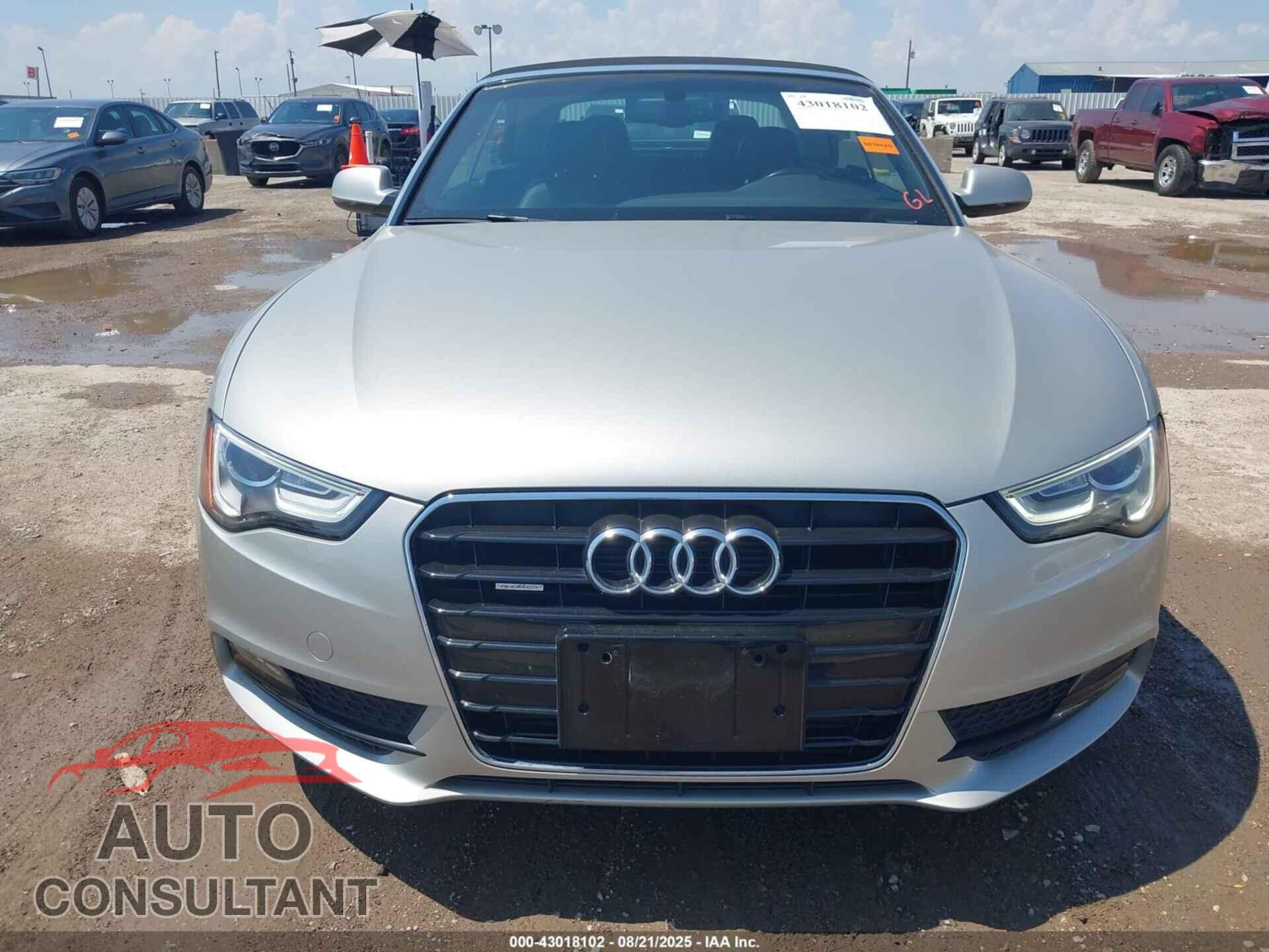 AUDI A5 2013 - WAULFAFH4DN003343