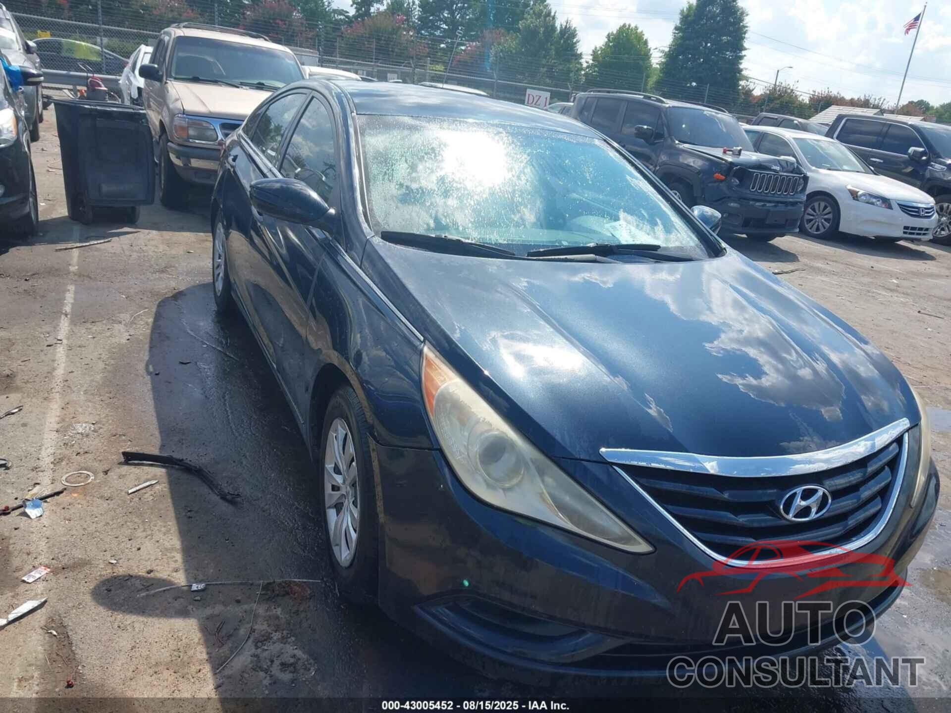 HYUNDAI SONATA 2012 - 5NPEB4AC5CH311429