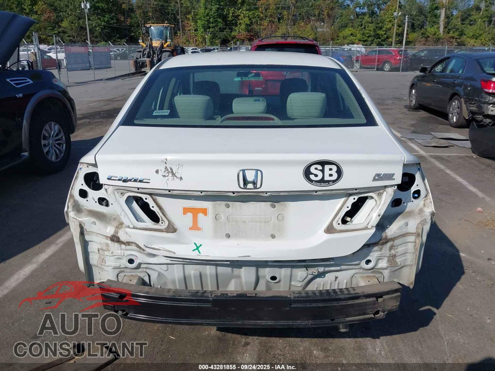 HONDA CIVIC 2014 - 2HGFB2F86EH540115