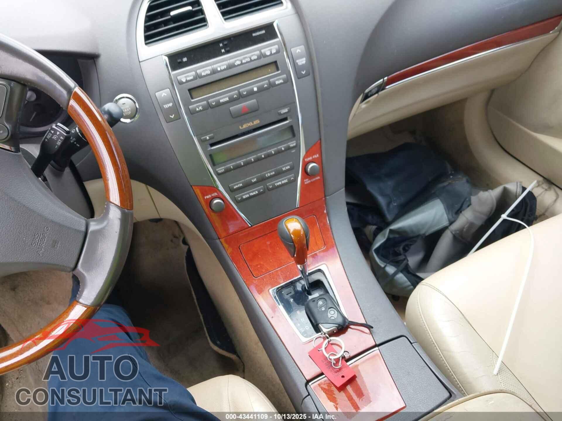 LEXUS ES 350 2010 - JTHBK1EG3A2411279