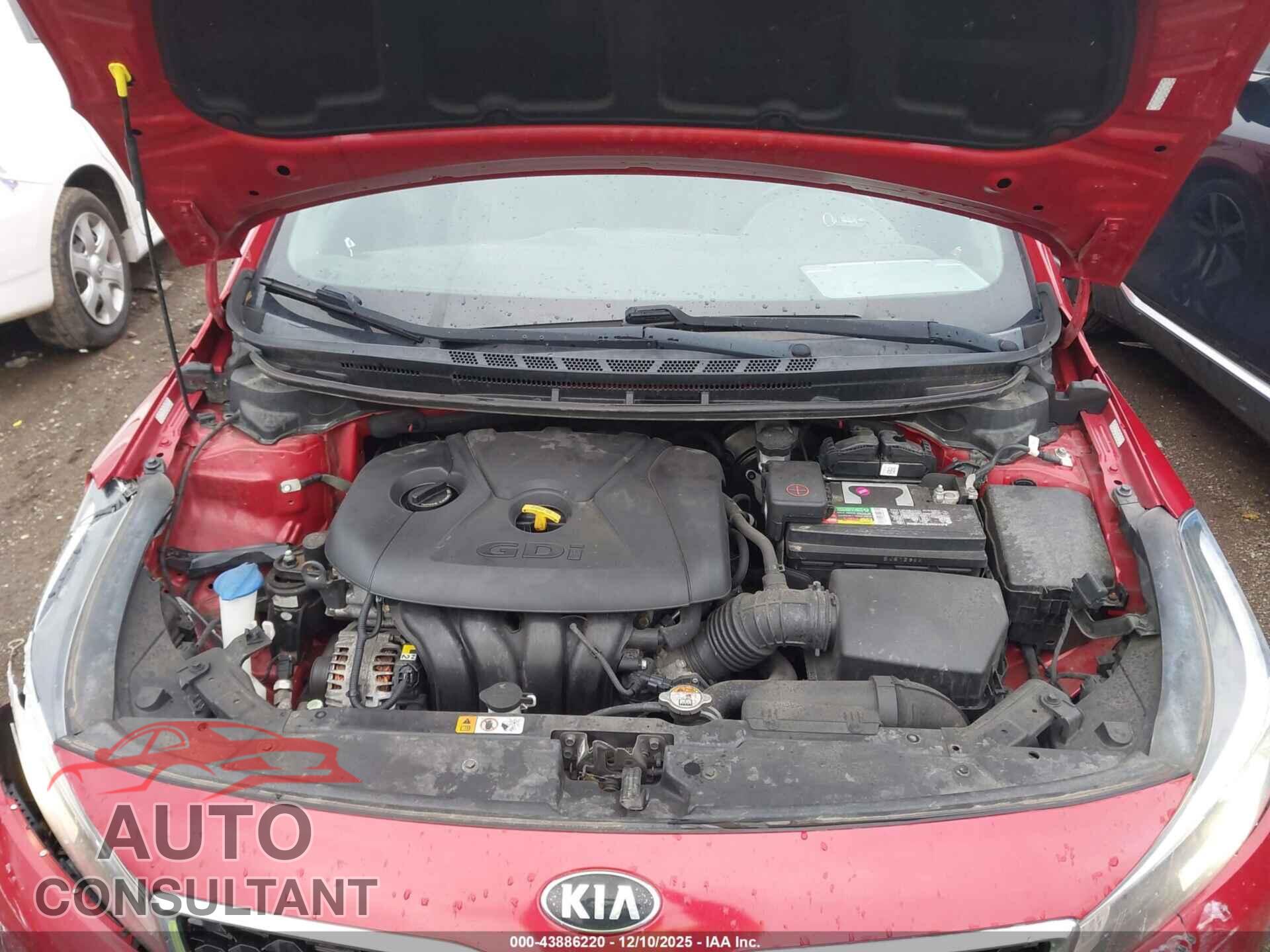 KIA FORTE 2017 - 3KPFL4A80HE036397