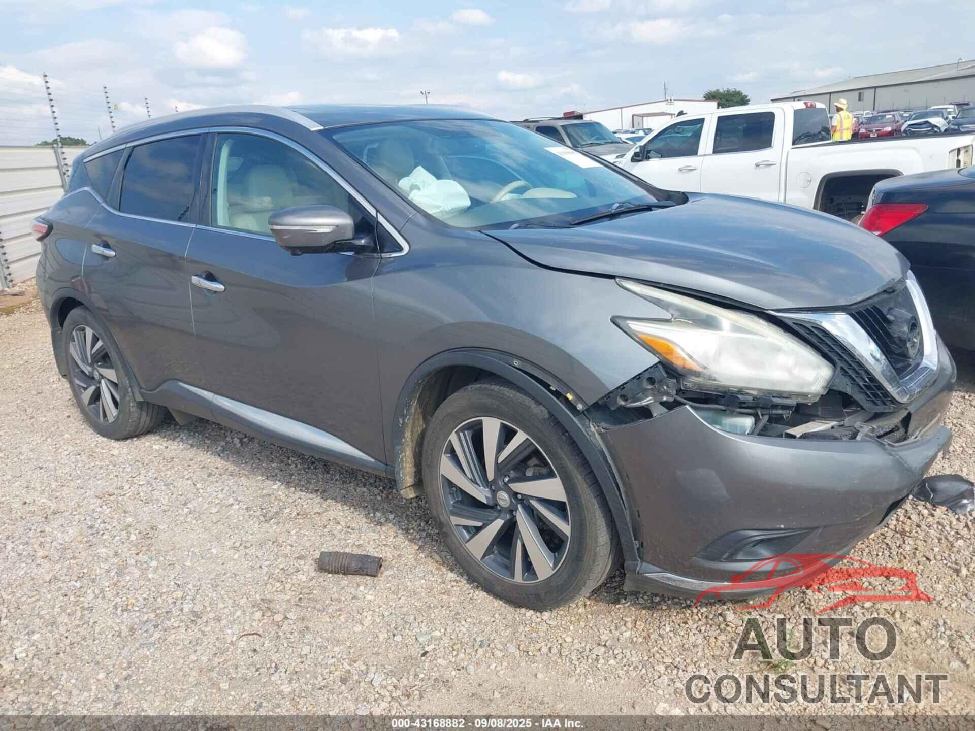 NISSAN MURANO 2015 - 5N1AZ2MG7FN209336