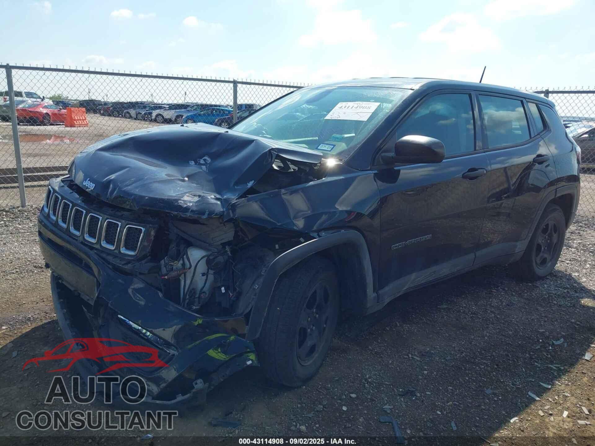 JEEP COMPASS 2018 - 3C4NJCAB2JT106961