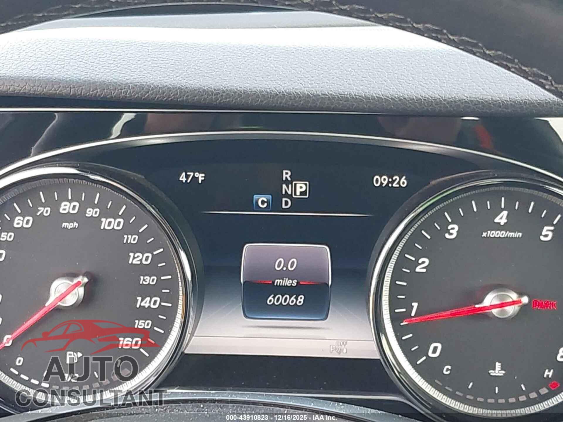 MERCEDES-BENZ E 300 2017 - WDDZF4JB1HA046722