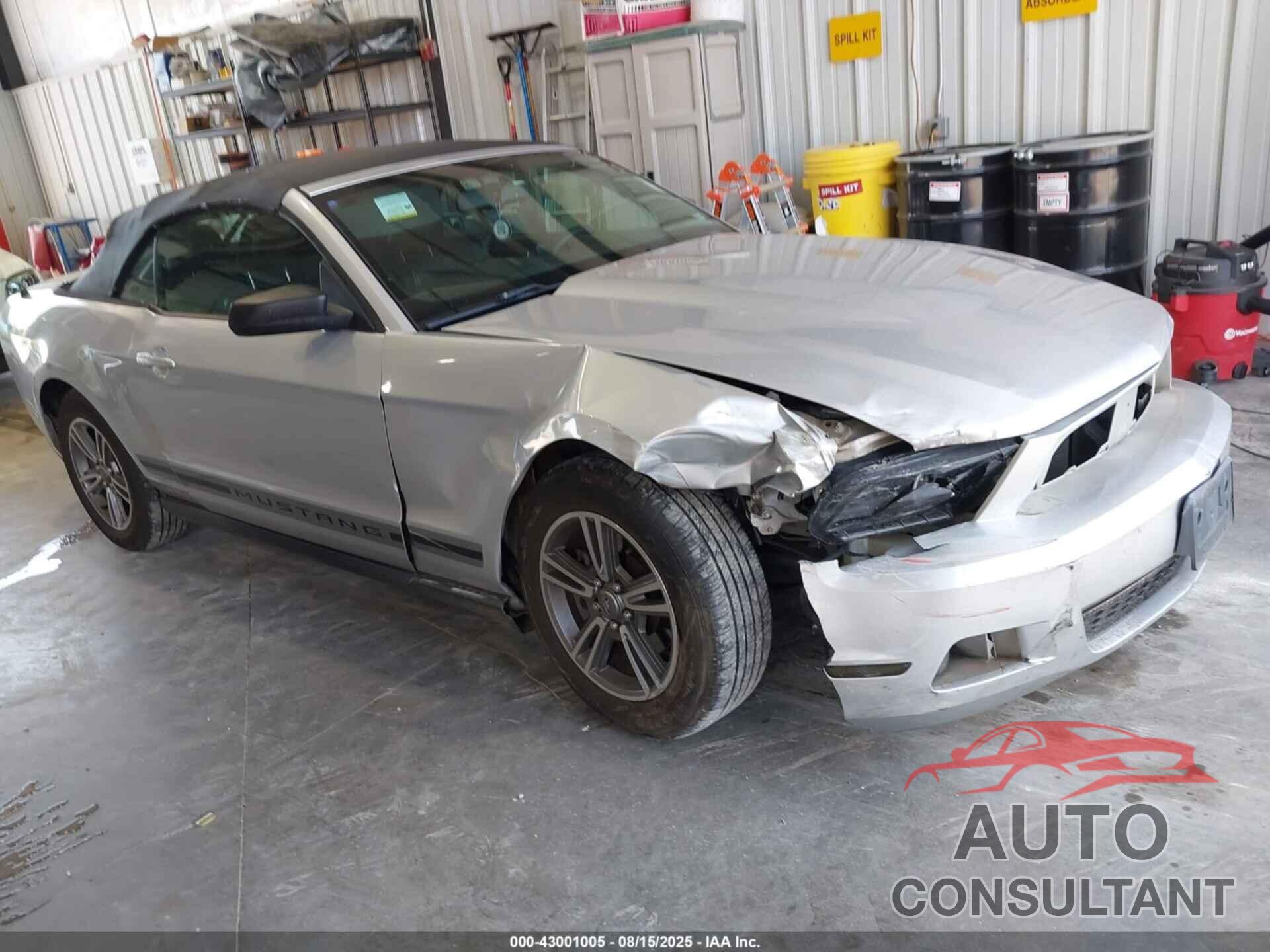 FORD MUSTANG 2012 - 1ZVBP8EM7C5207245