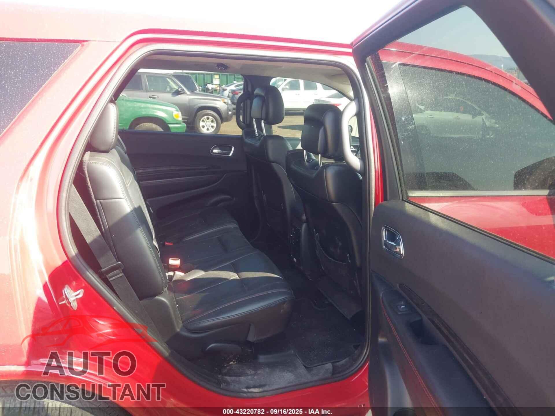 DODGE DURANGO 2012 - 1C4SDJCT2CC116554