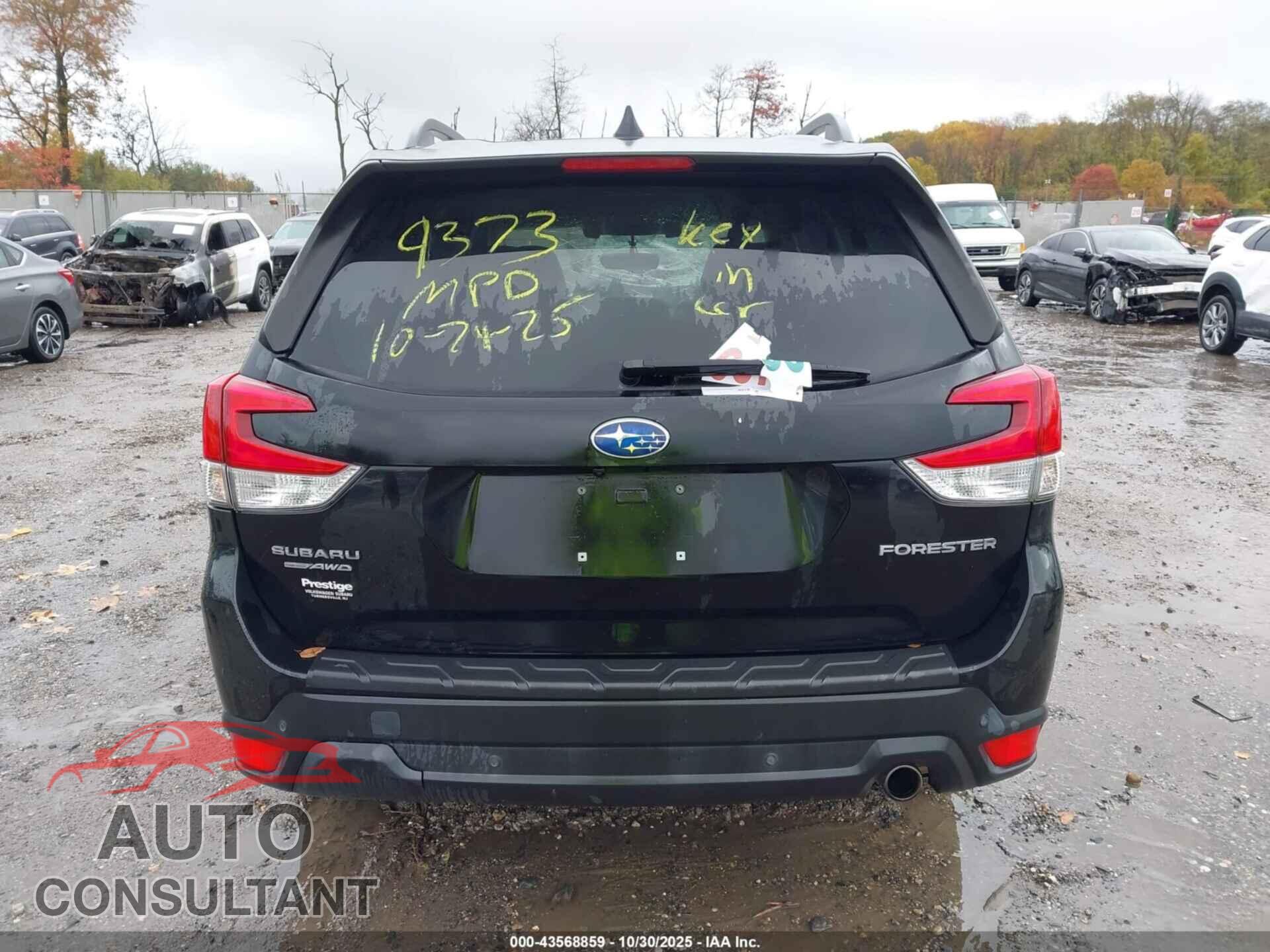 SUBARU FORESTER 2019 - JF2SKAUC2KH454575