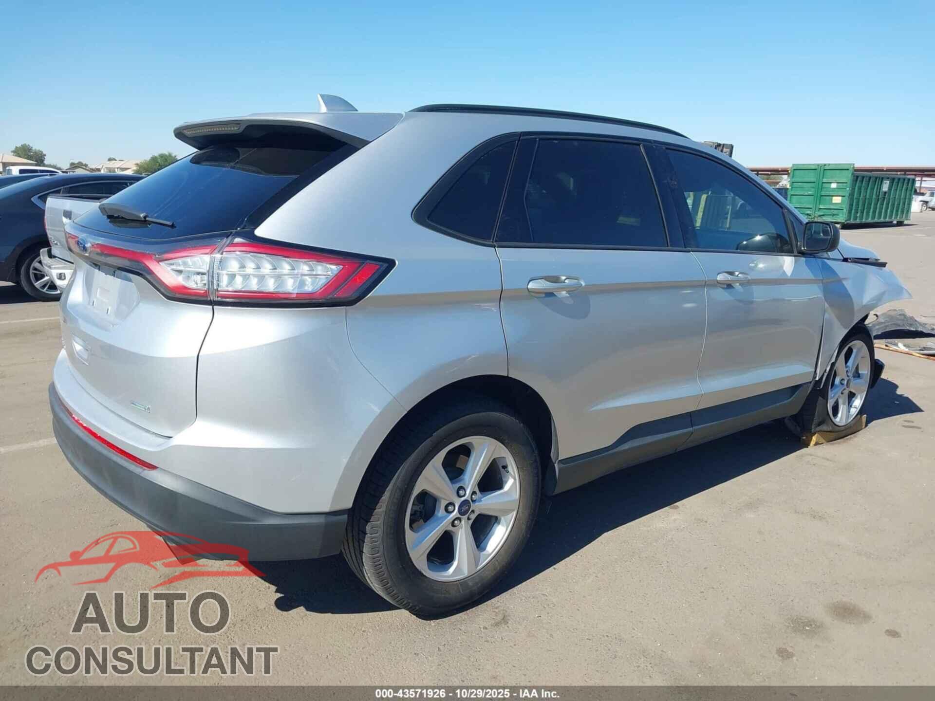 FORD EDGE 2016 - 2FMPK3G91GBC31430