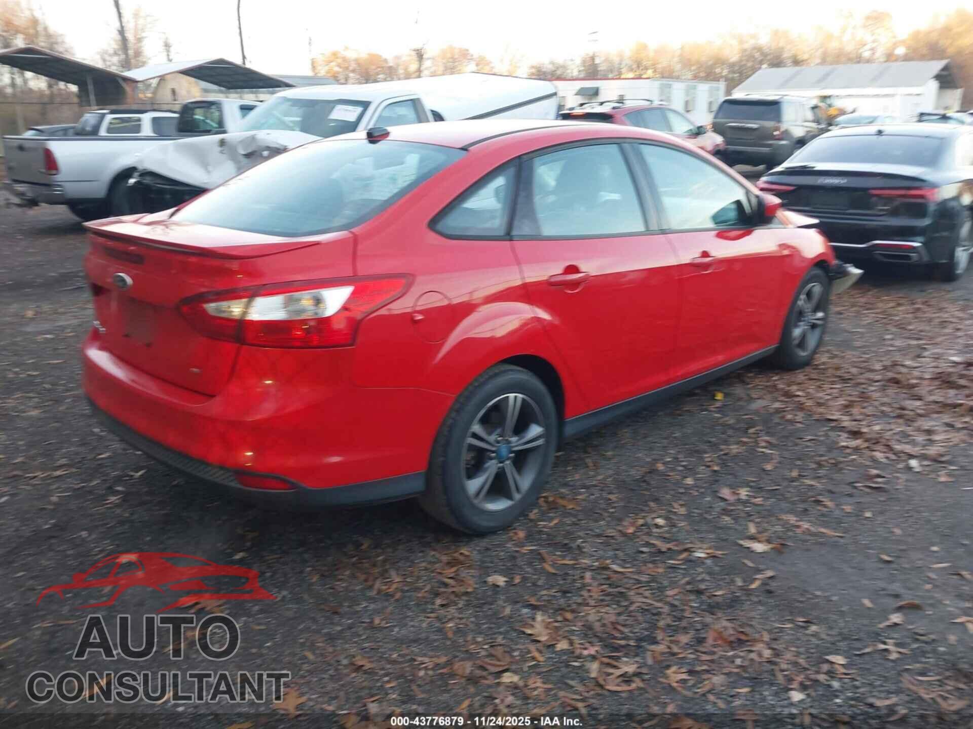 FORD FOCUS 2012 - 1FAHP3F23CL213400