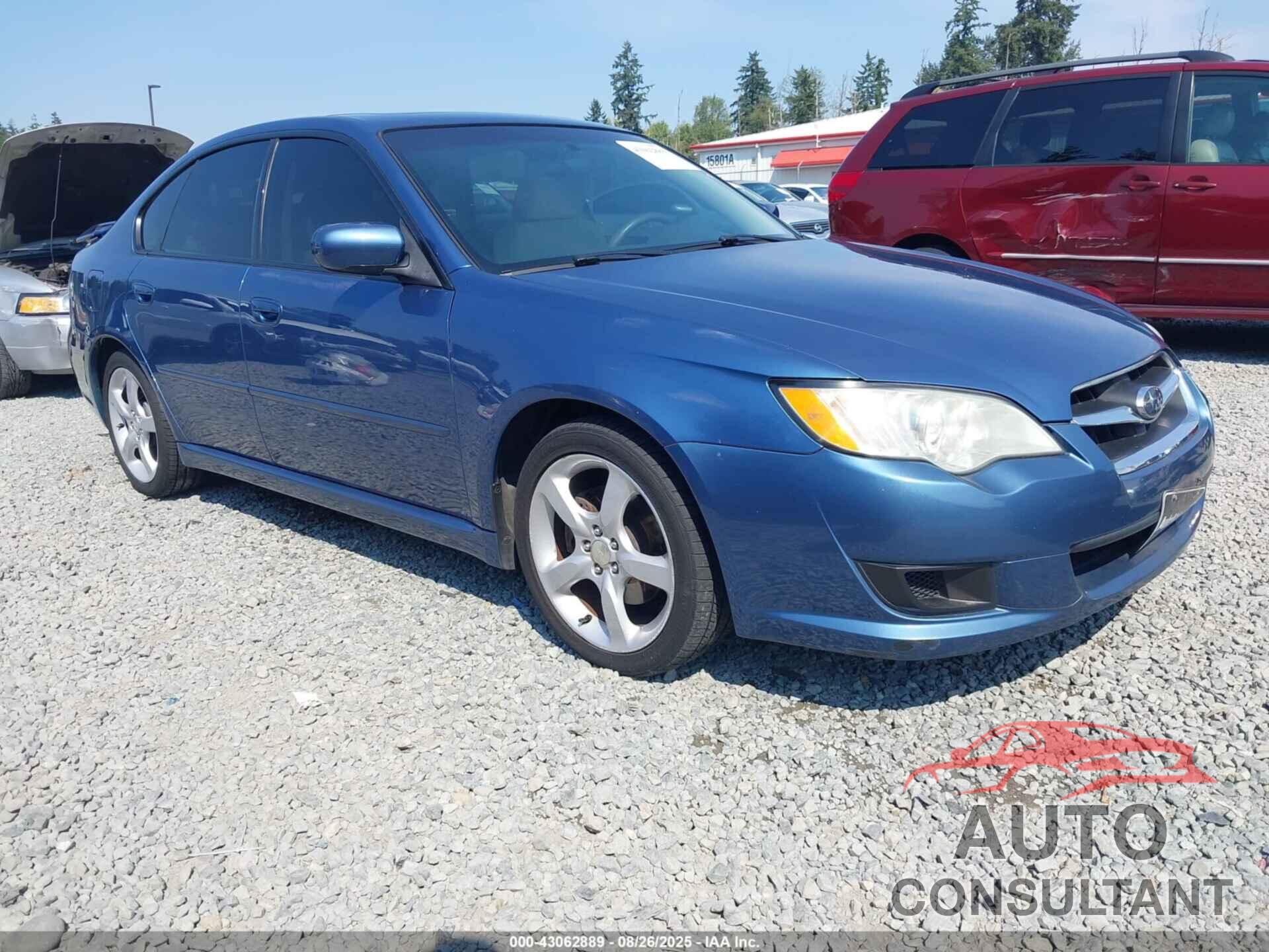 SUBARU LEGACY 2009 - 4S3BL616497212622