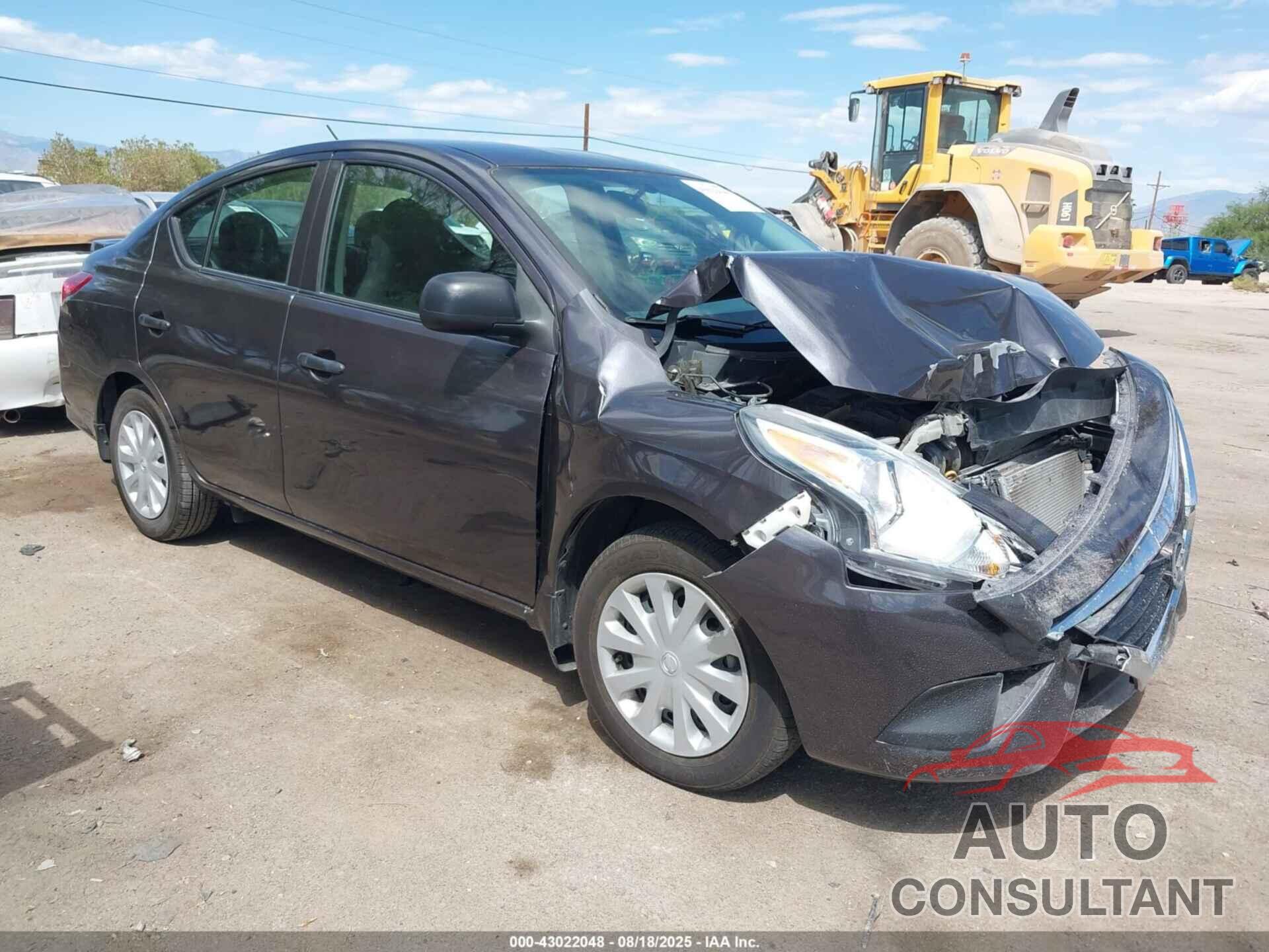 NISSAN VERSA 2015 - 3N1CN7AP1FL811484