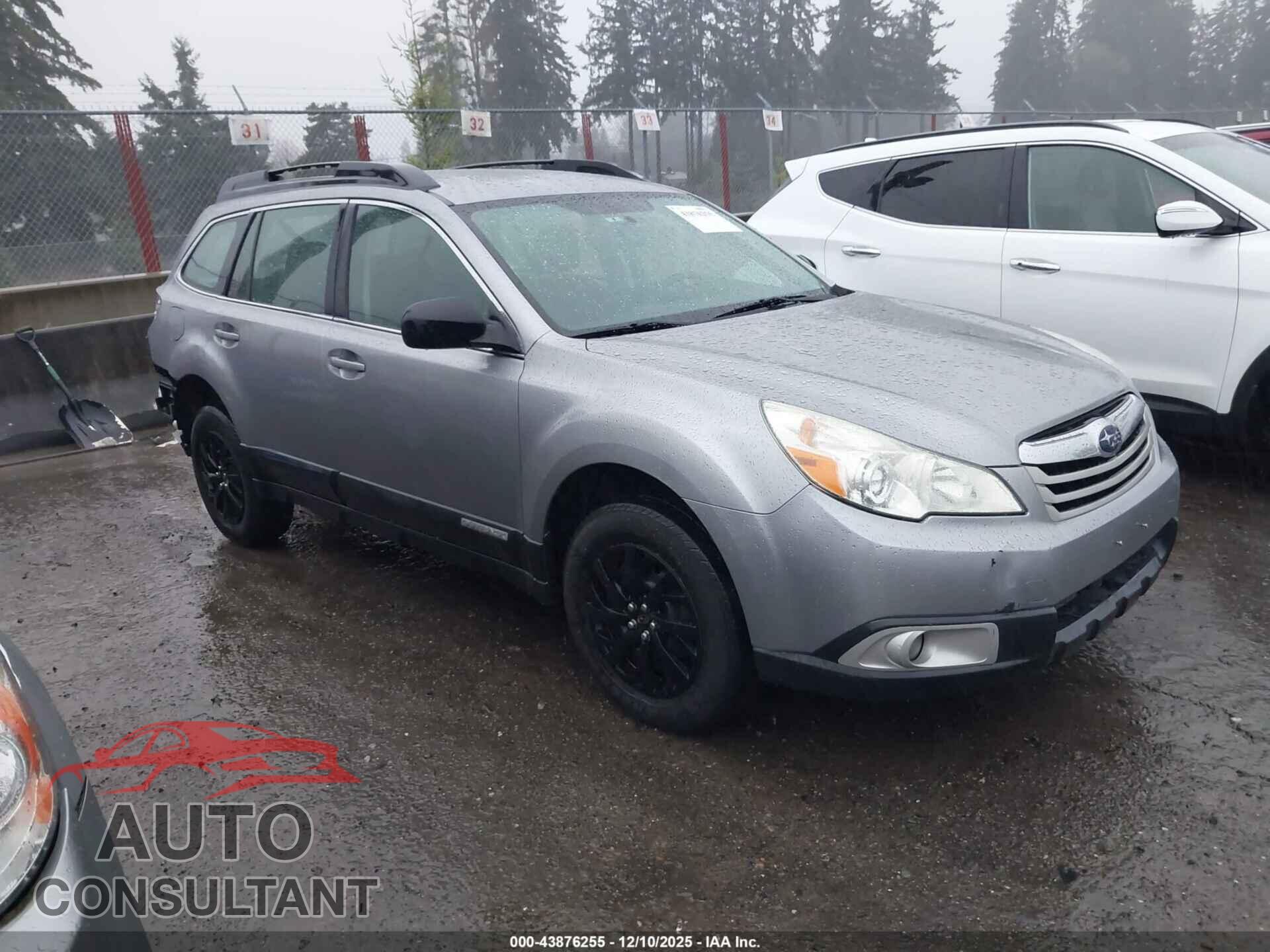 SUBARU OUTBACK 2010 - 4S4BRBAC4A3321022