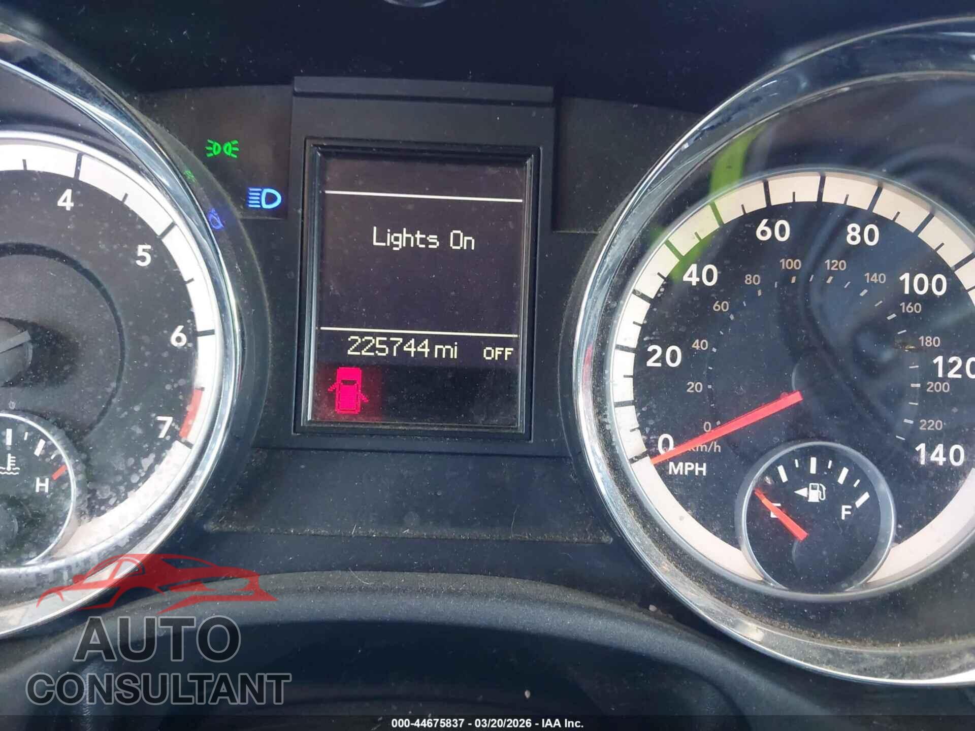 DODGE DURANGO 2013 - 1C4RDHDG7DC664284