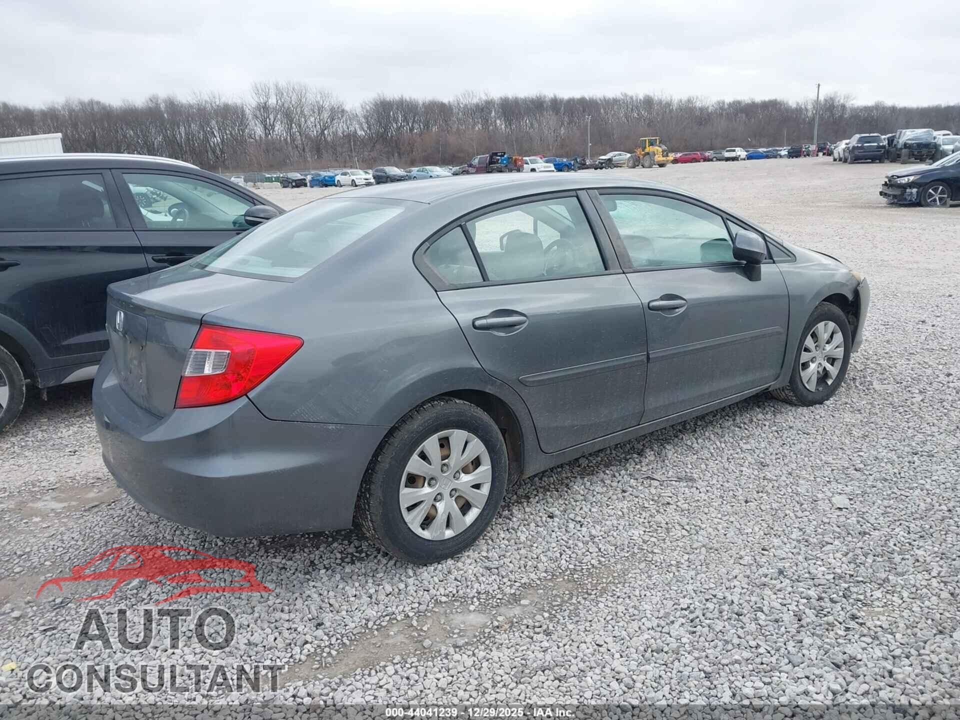 HONDA CIVIC 2012 - 19XFB2F5XCE363615