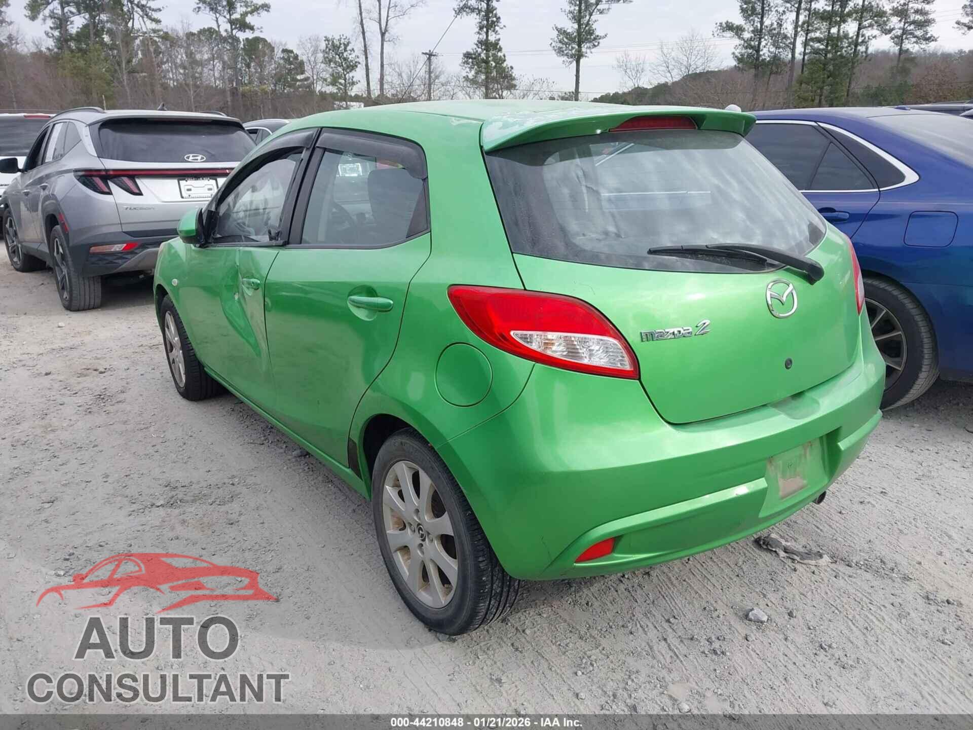 MAZDA MAZDA2 2013 - JM1DE1LY2D0162065