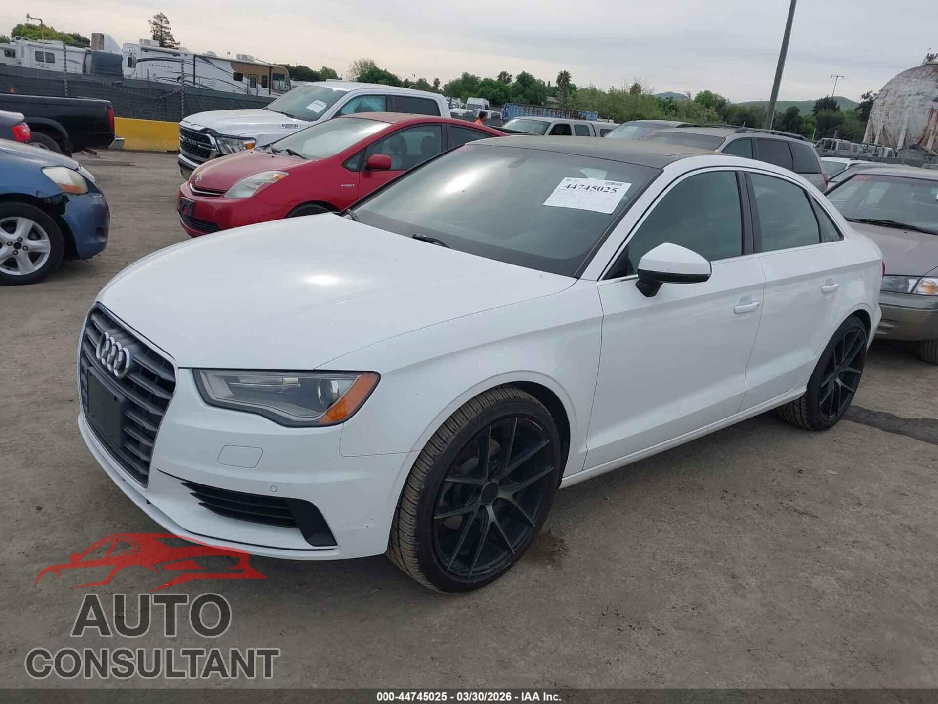 AUDI A3 2016 - WAUC7GFF2G1003786
