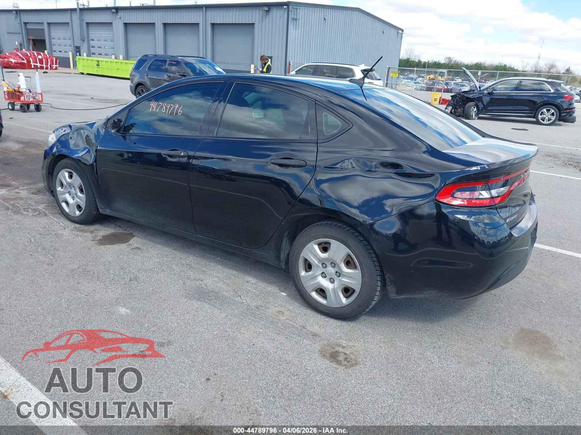 DODGE DART 2013 - 1C3CDFAA0DD286687