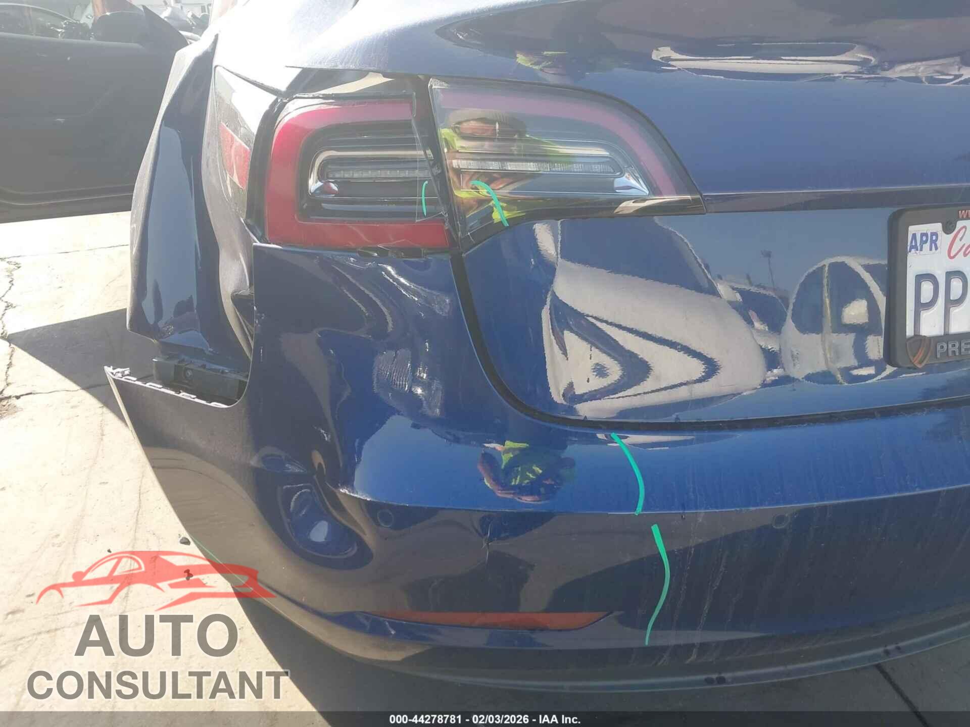 TESLA MODEL 3 2018 - 5YJ3E1EA5JF007356