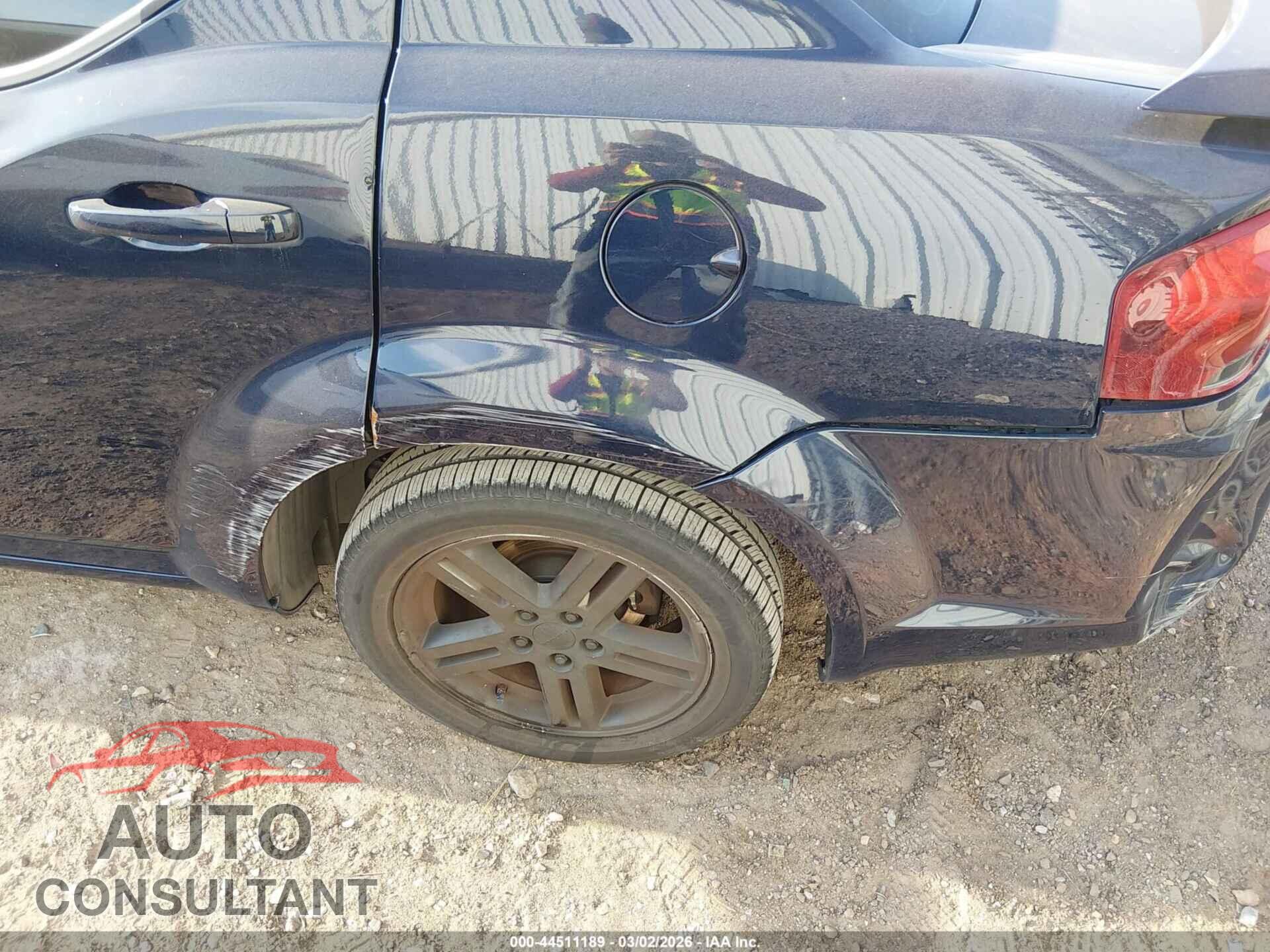 DODGE AVENGER 2013 - 1C3CDZAG4DN582246