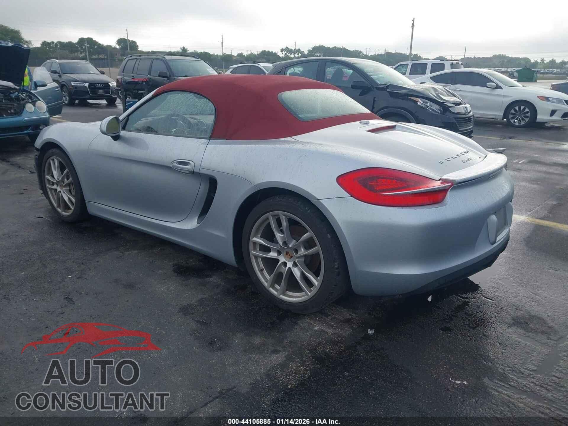PORSCHE BOXSTER 2014 - WP0CA2A81ES120153