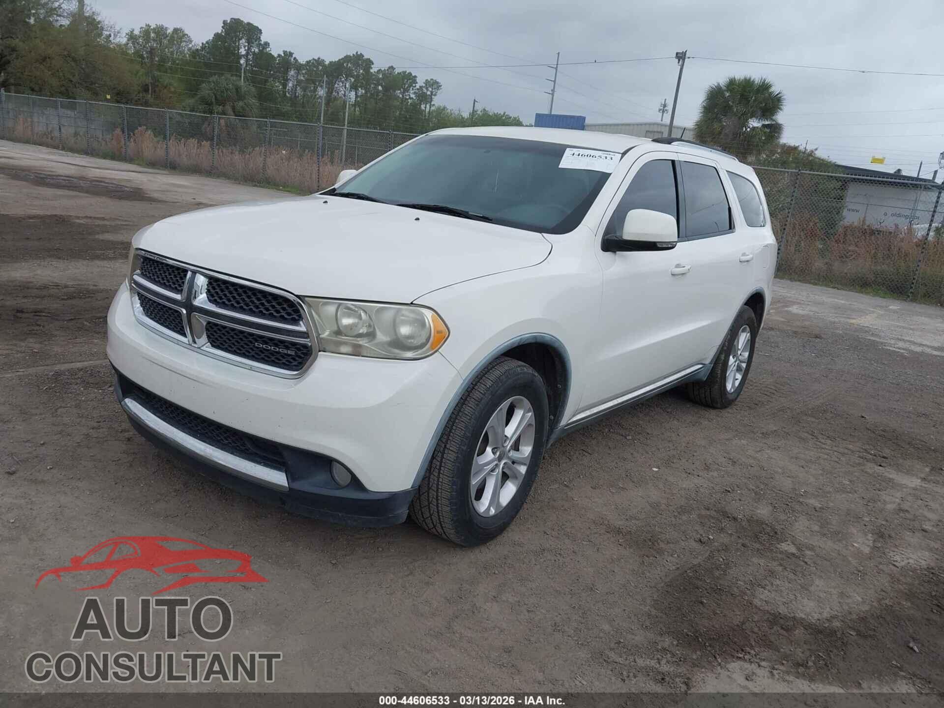 DODGE DURANGO 2011 - 1D4RD4GG3BC729961