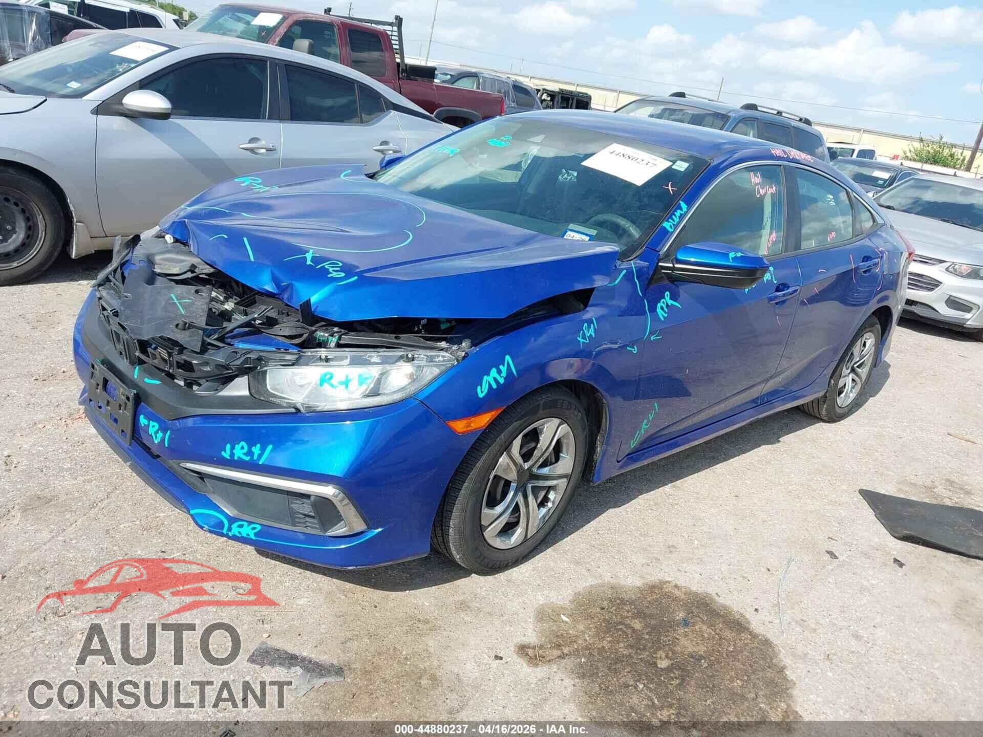 HONDA CIVIC 2019 - 2HGFC2F60KH561906