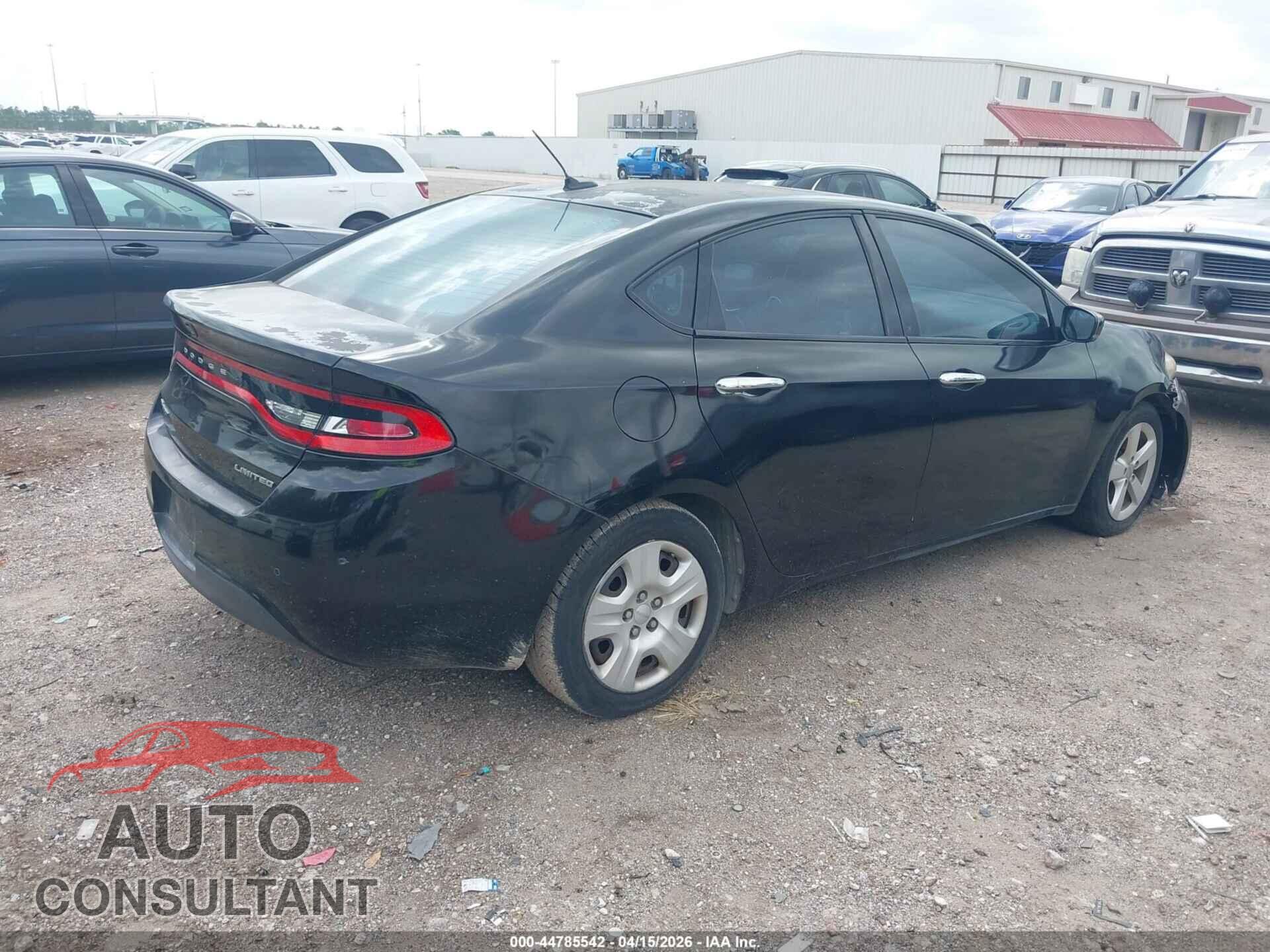 DODGE DART 2013 - 1C3CDFCA2DD188774