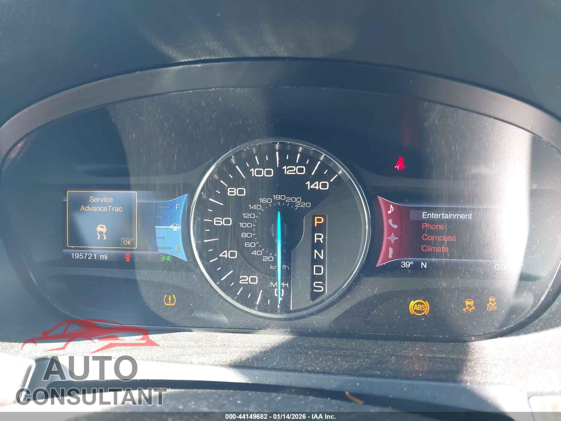 FORD EDGE 2013 - 2FMDK3KC7DBA98657