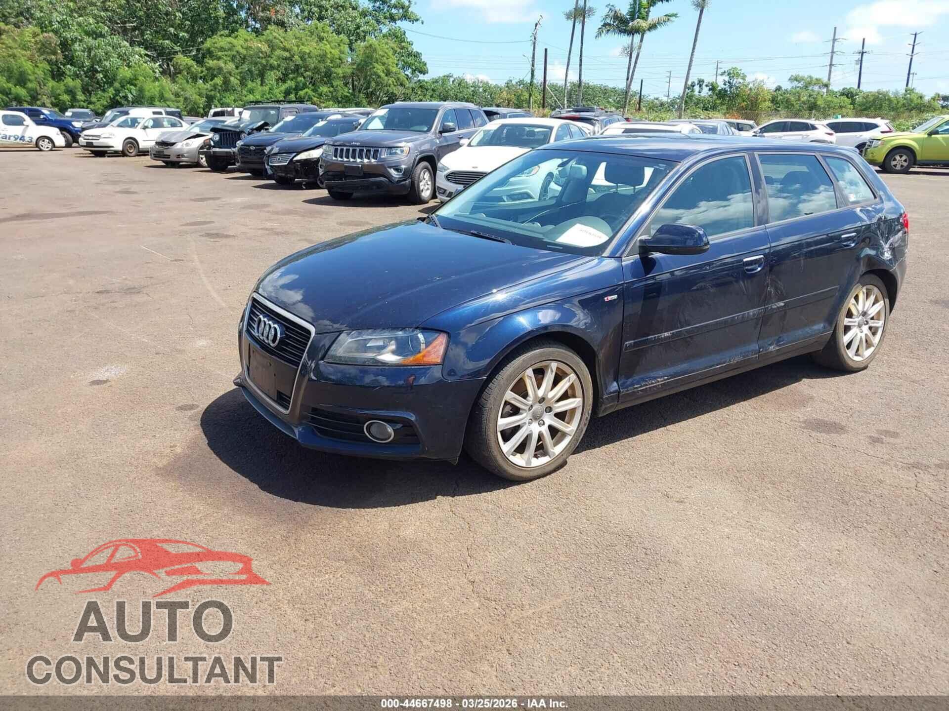 AUDI A3 2013 - WAUKEAFMXDA030789