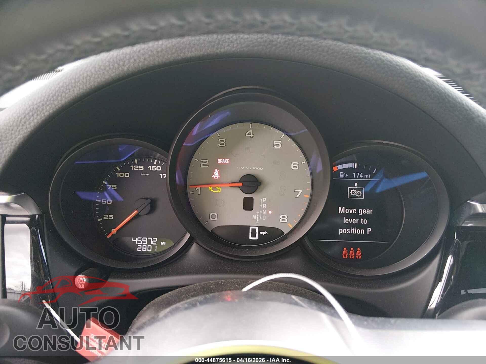PORSCHE MACAN 2020 - WP1AB2A55LLB35898
