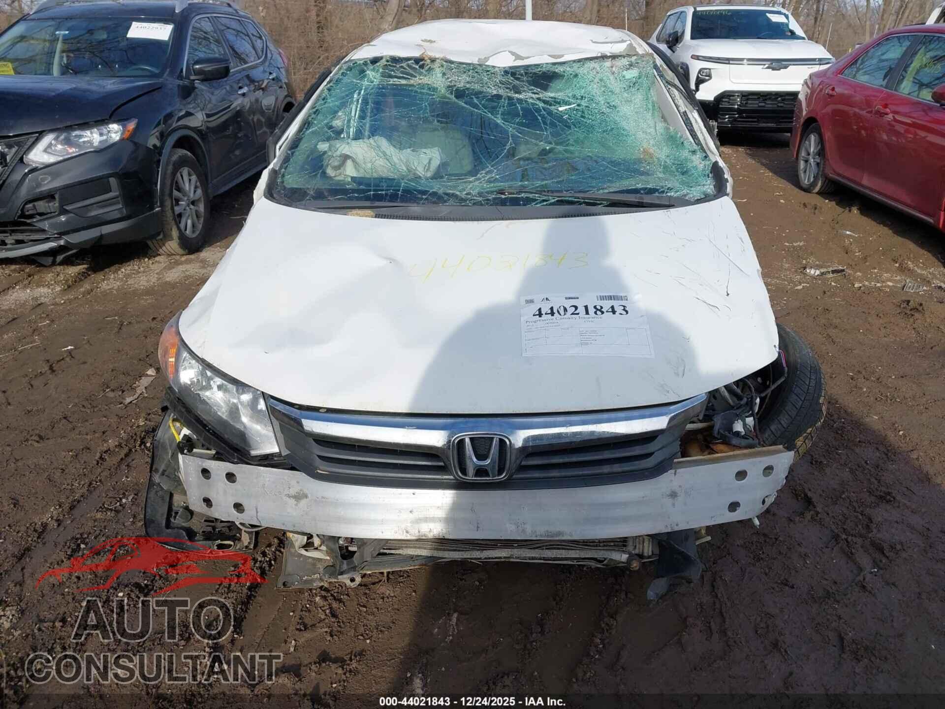 HONDA CIVIC 2012 - 19XFB2F5XCE016026