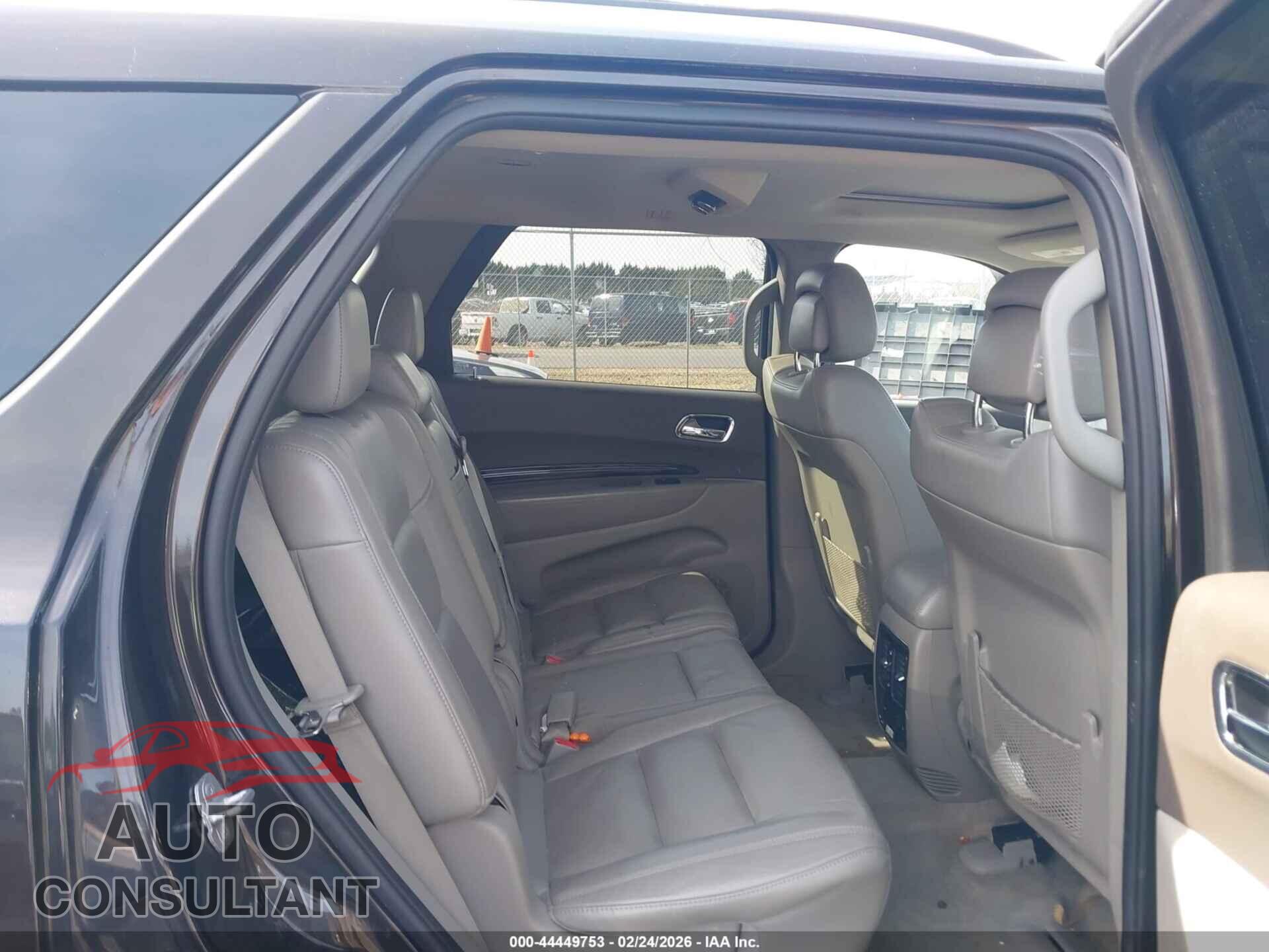 DODGE DURANGO 2012 - 1C4RDJDG6CC337638