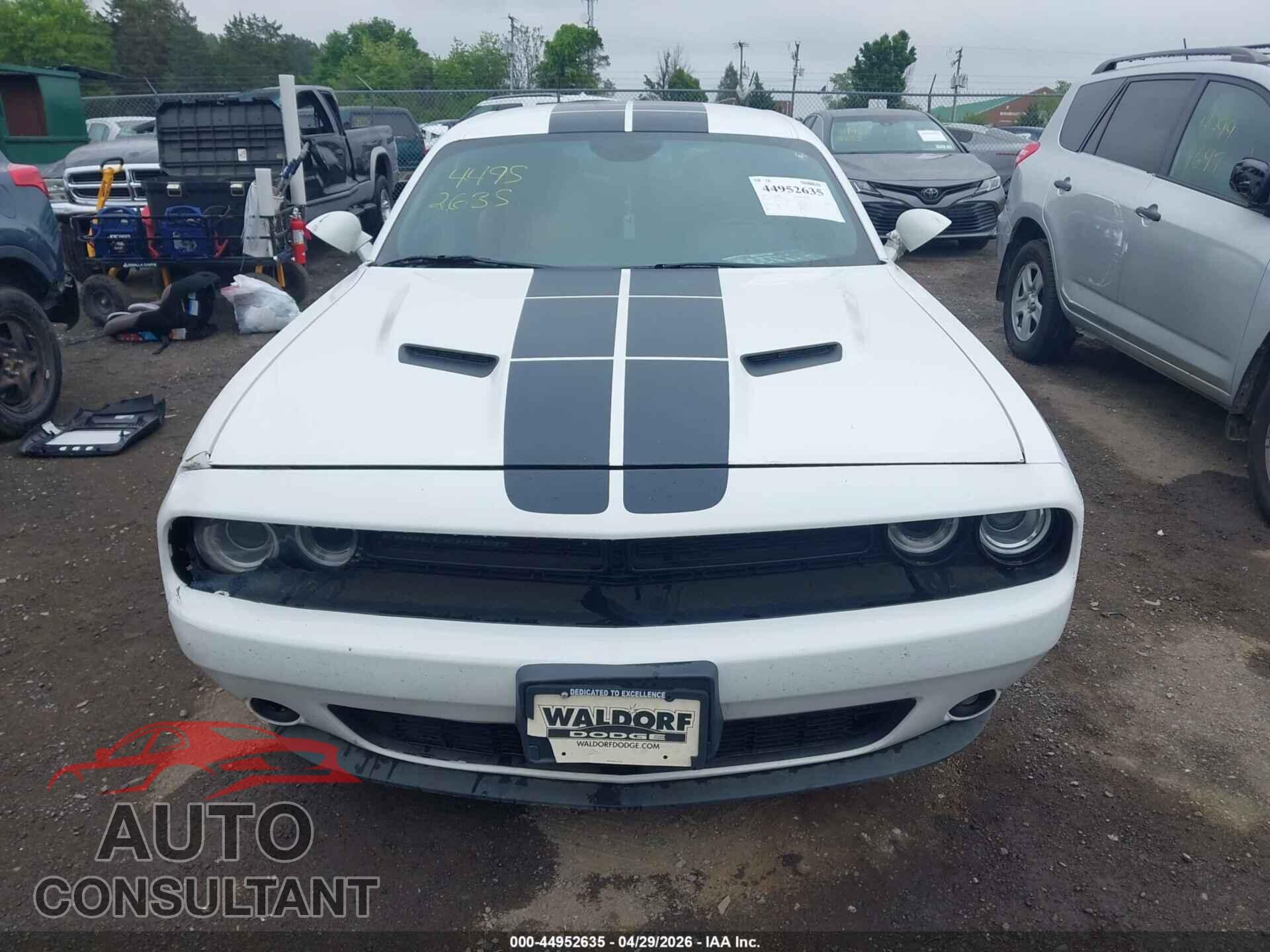 DODGE CHALLENGER 2017 - 2C3CDZAG3HH532369