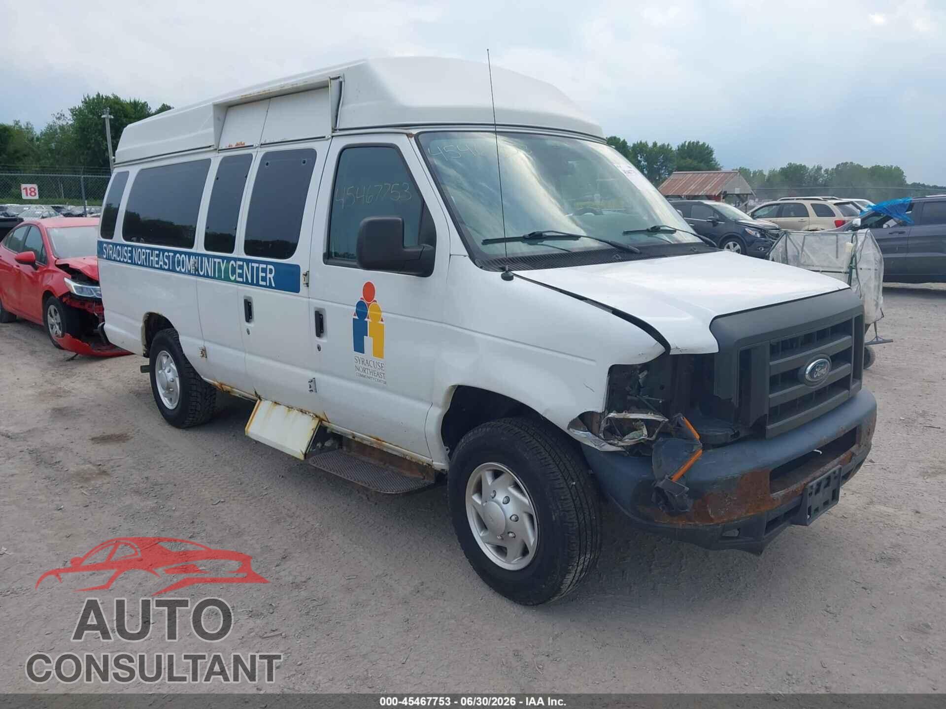 FORD E-250 2012 - 1FTNS2EW6CDA47331