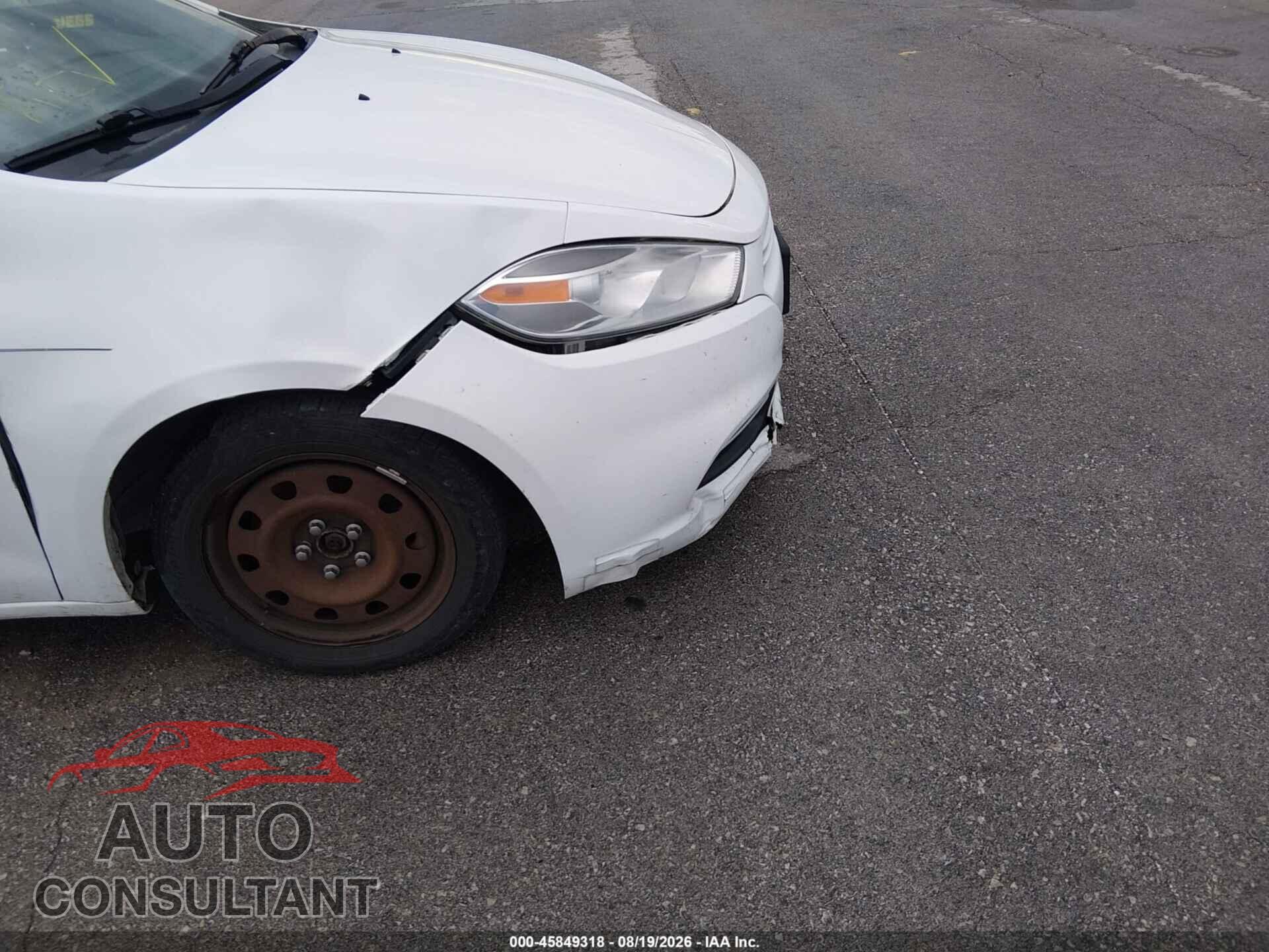 DODGE DART 2013 - 1C3CDFAA5DD302897
