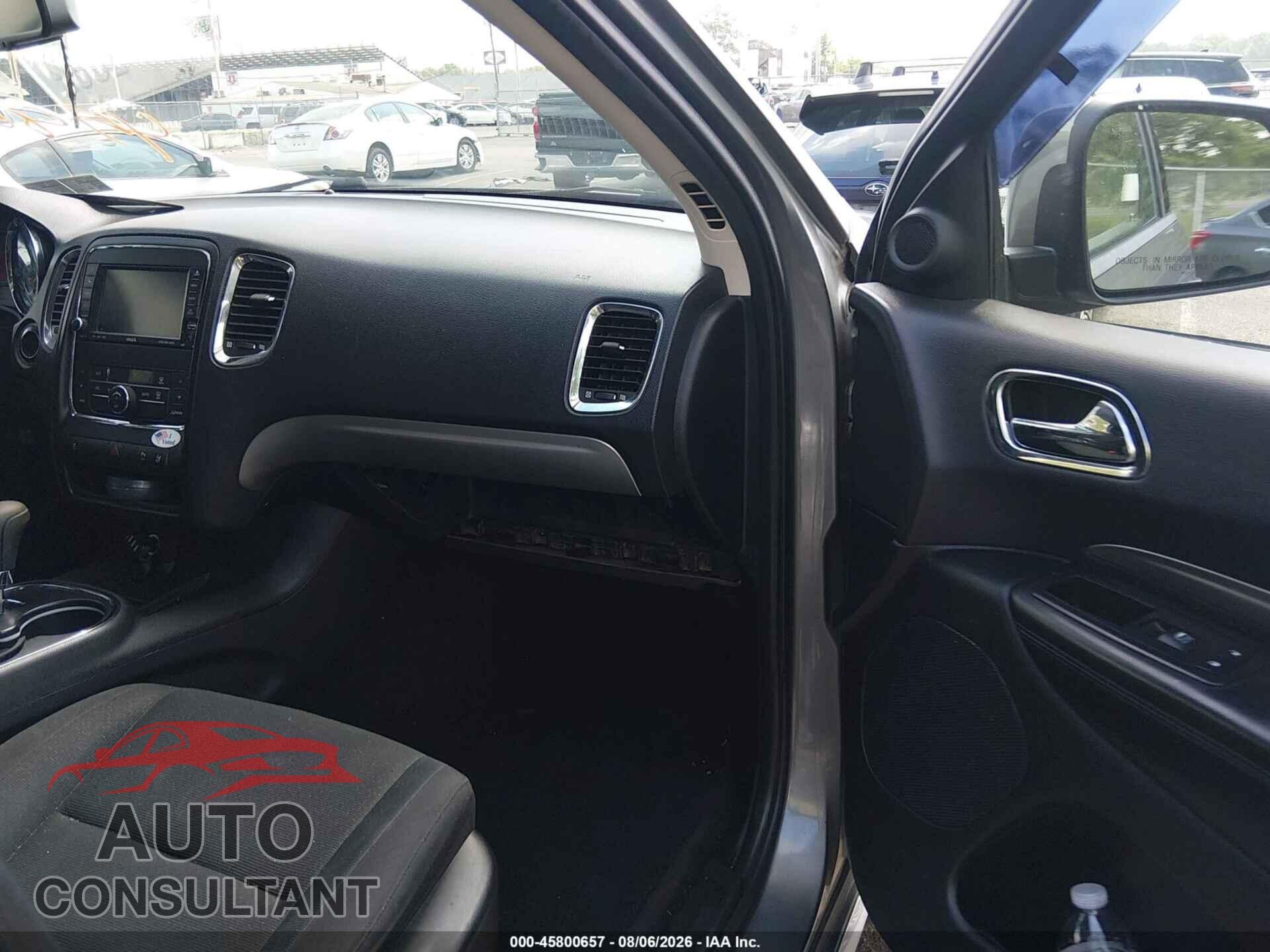 DODGE DURANGO 2011 - 1D4RE2GG0BC712407