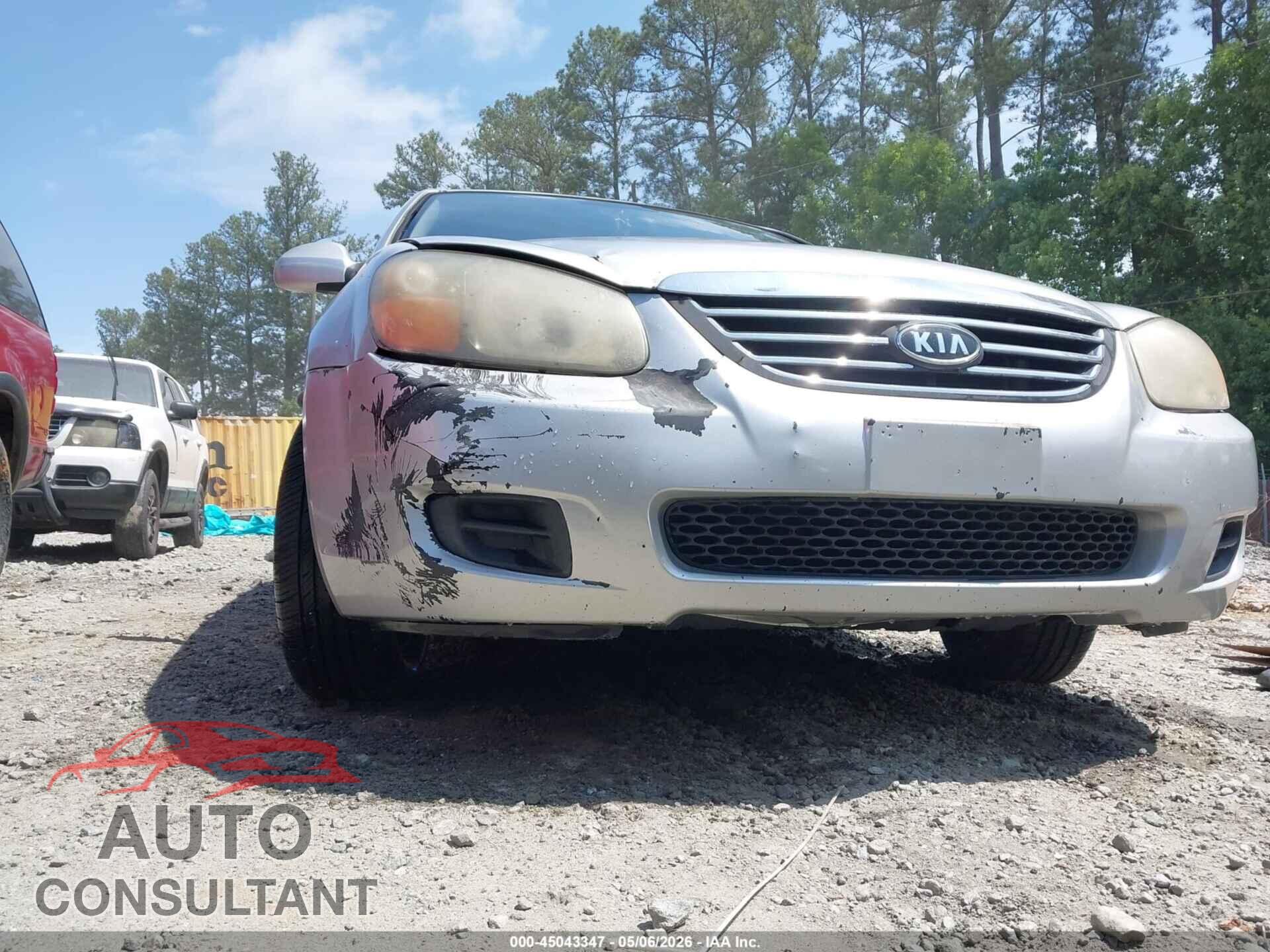 KIA SPECTRA 2009 - KNAFE221295618804