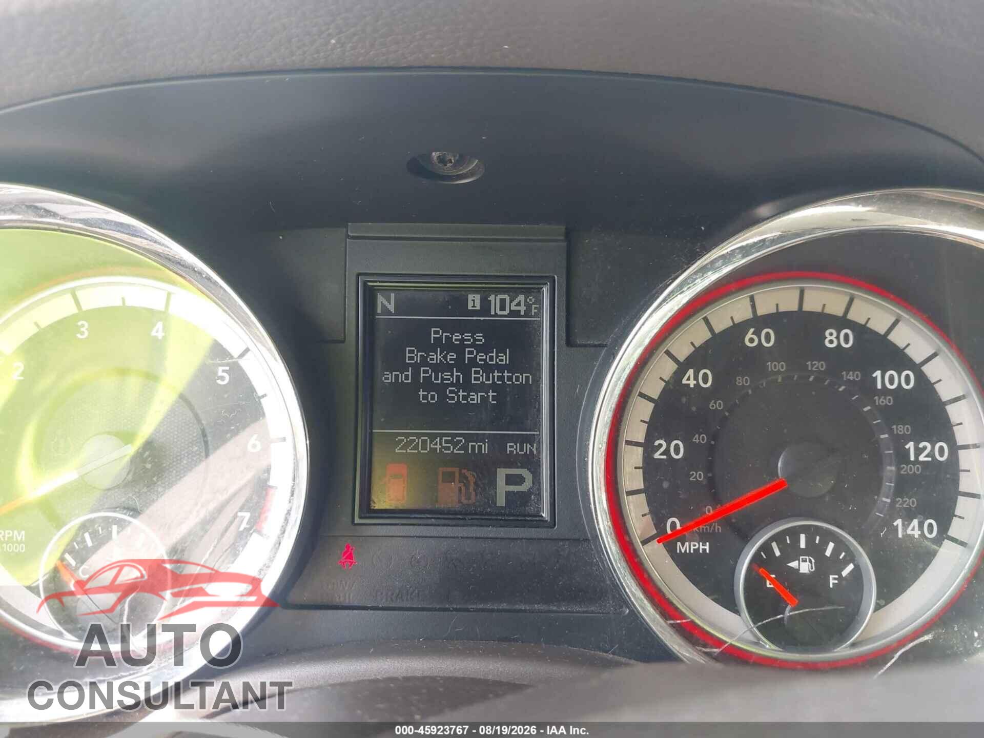 DODGE DURANGO 2013 - 1C4RDHDG8DC665797