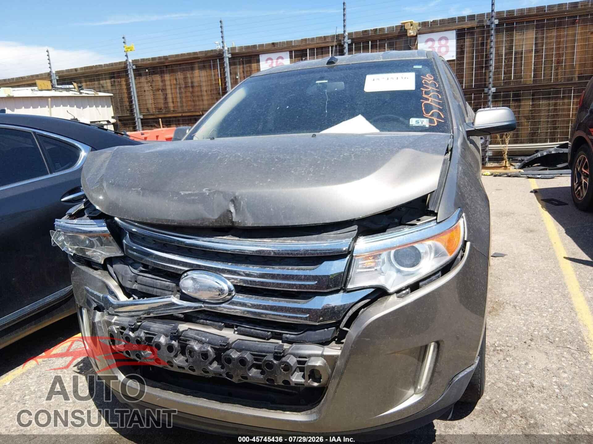 FORD EDGE 2013 - 2FMDK3KC2DBE38202